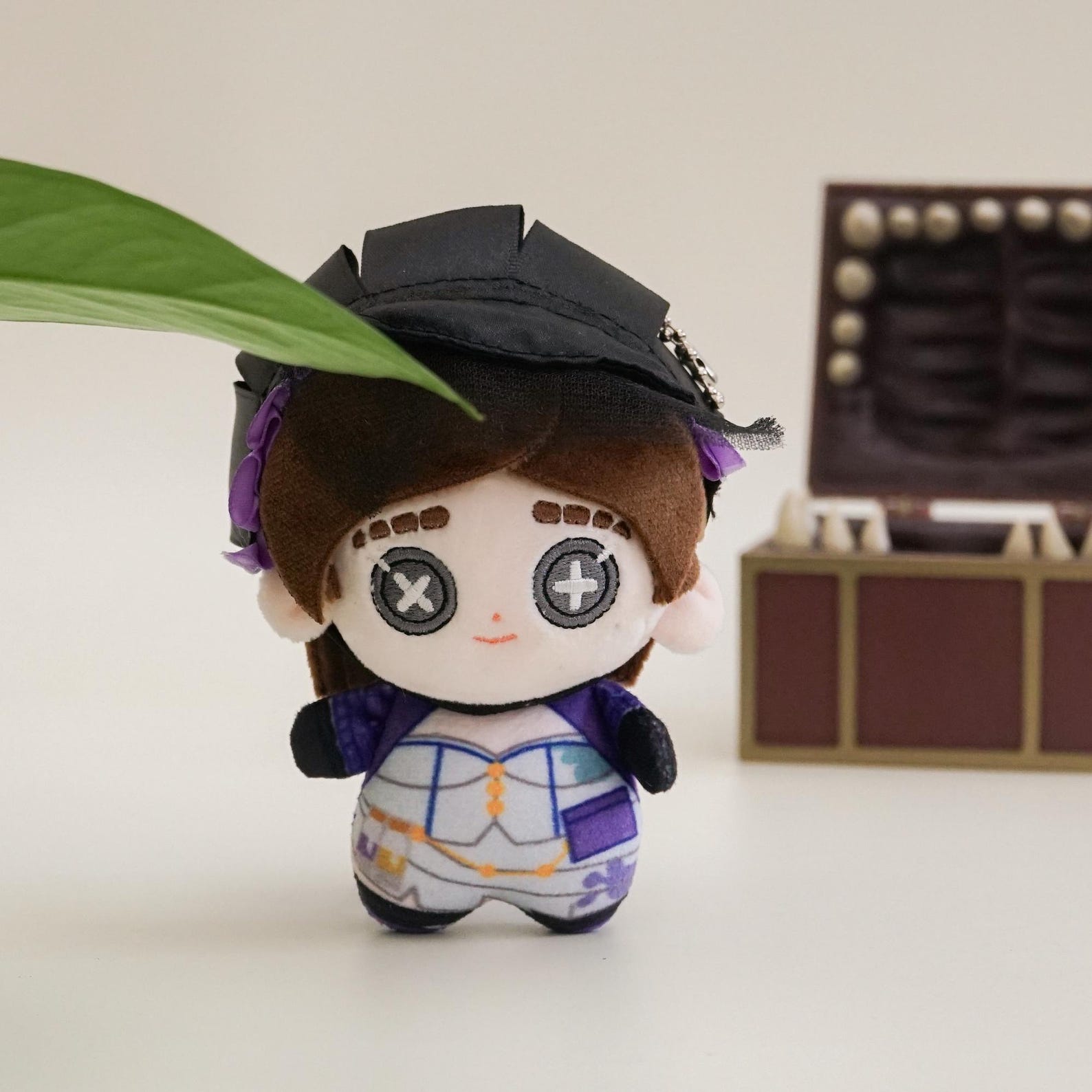 Identity V Perfumer Vera Nair Plush Keychain 4-Inch Fanmade Bag Charm