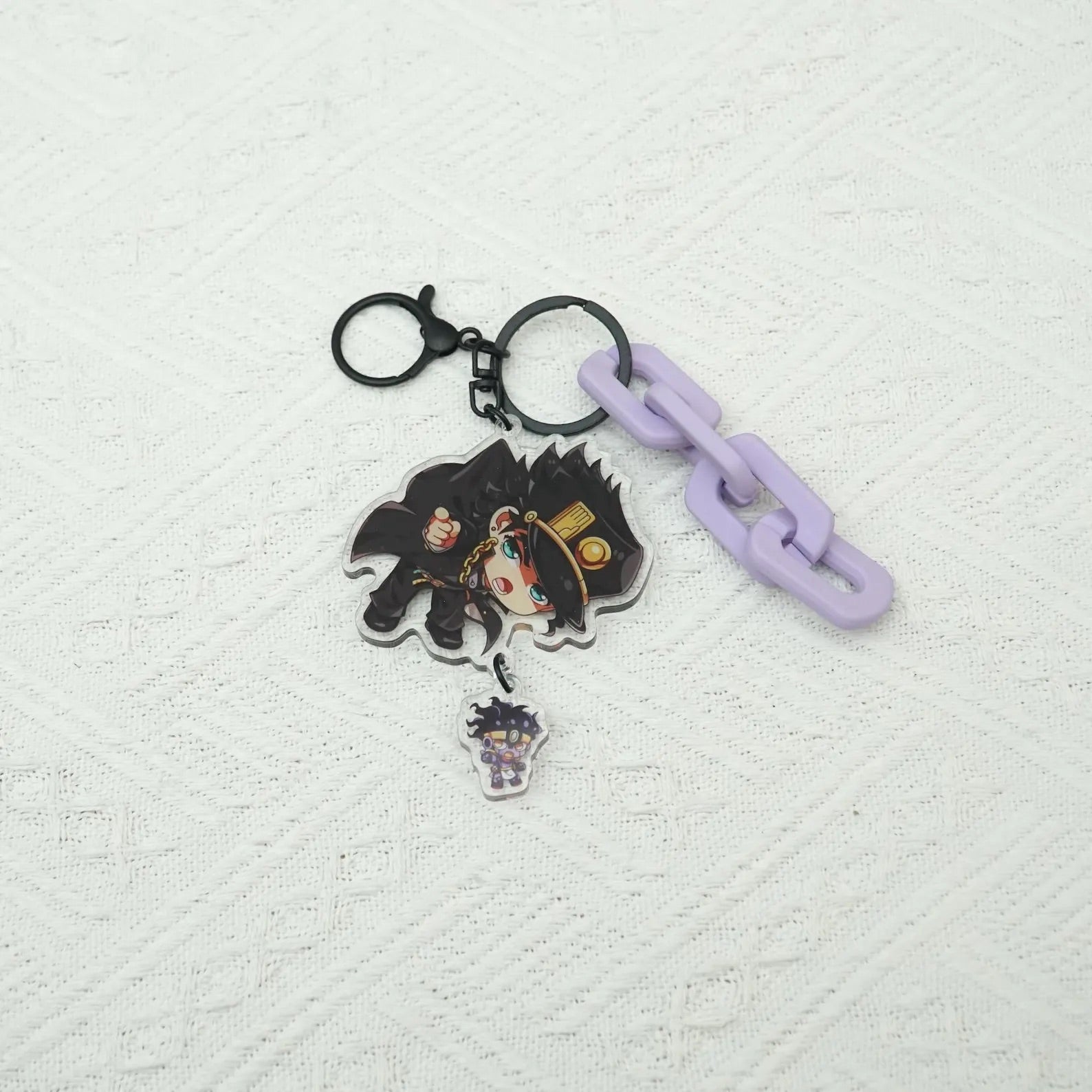 JoJos-Bizarre-Adventure-Acrylic-Keychain-Fanmade-JJBA-Chibi-Charms-Jotaro-Dio-Joseph-8