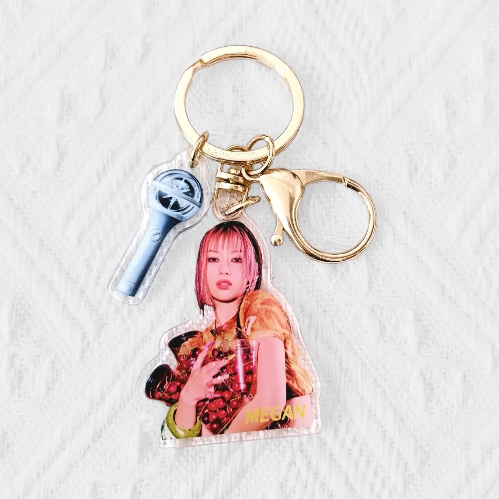 KATSEYE Acrylic Keychain Set Fanmade Kpop Bag Charms for EYEKONS detail image 3