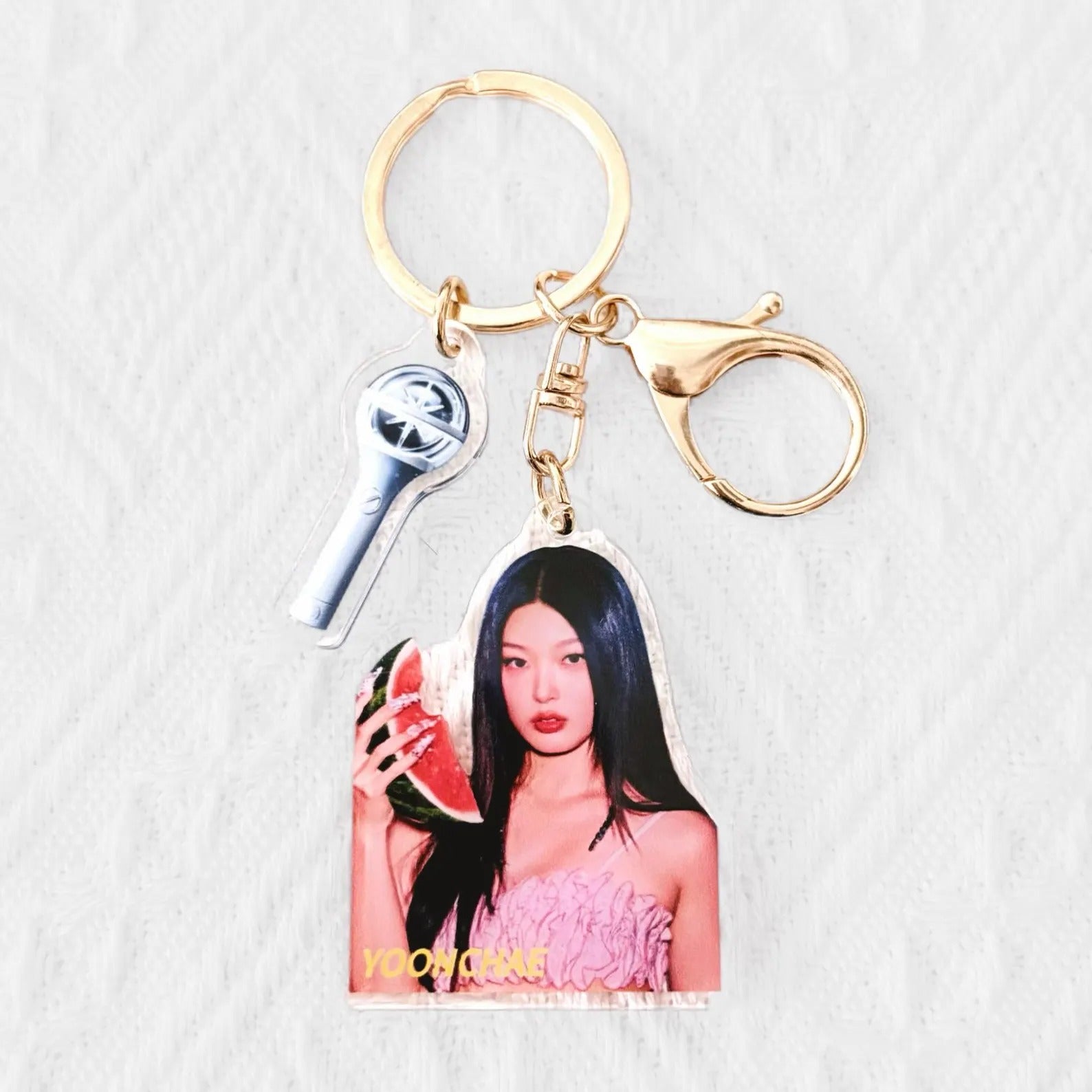 KATSEYE Acrylic Keychain Set Fanmade Kpop Bag Charms for EYEKONS detail image 5
