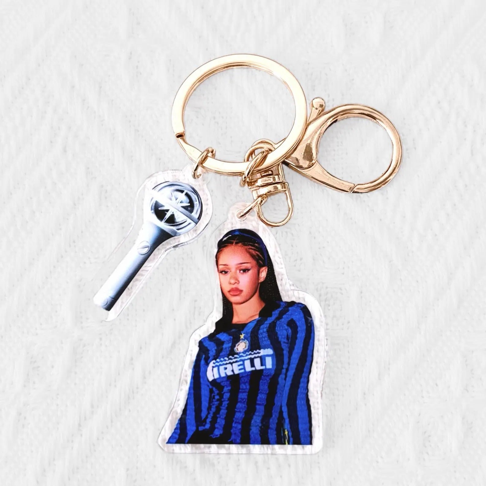 KATSEYE Acrylic Keychain Set Fanmade Kpop Bag Charms for EYEKONS detail image 6