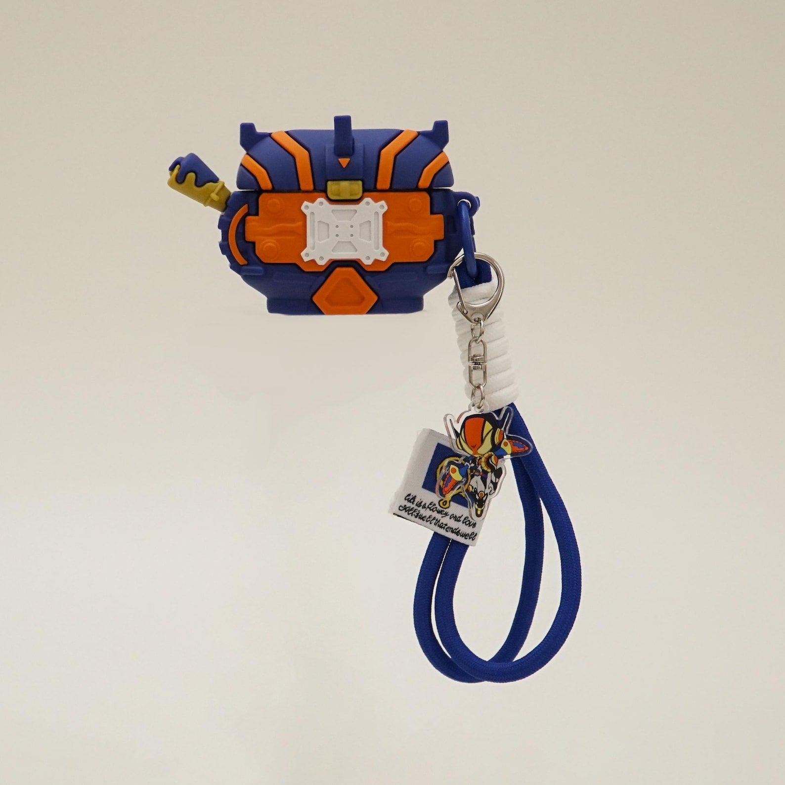 Kamen Rider Blam VRASTUMGEAR Inspired Silicone AirPods Case with Charm detail image 4