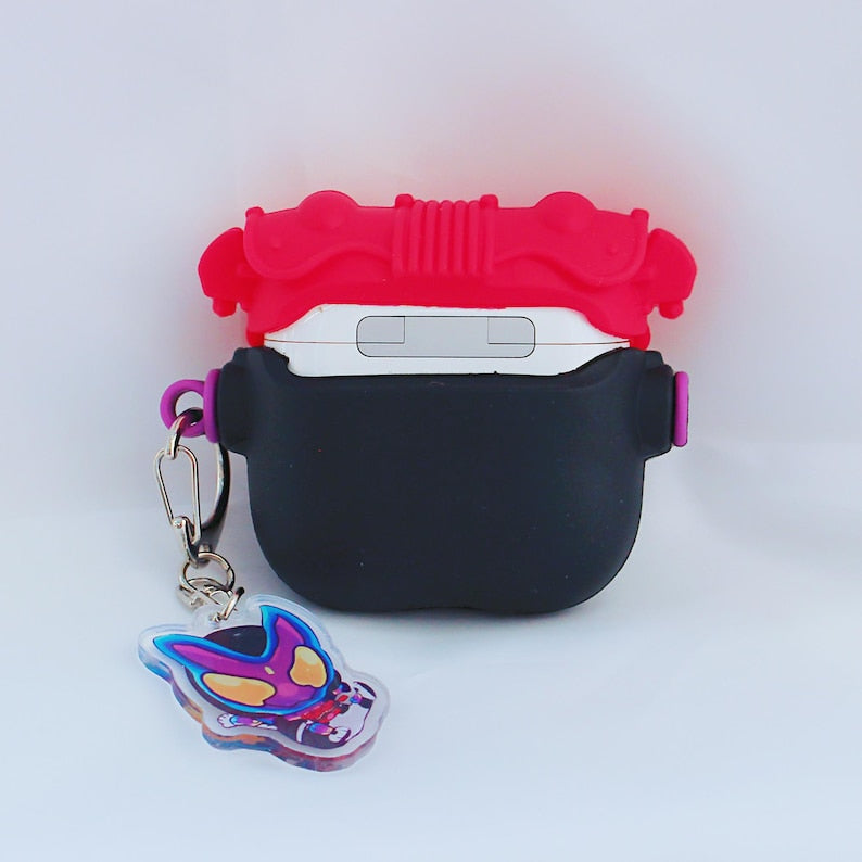 Kamen Rider Gavv AirPods Case Silicone Protective Cover Fits AirPods 1/2/3/Pro Fanmade detail image 4