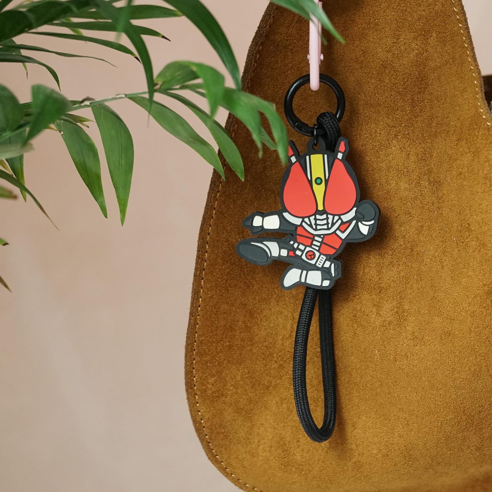 Kamen Rider Gavv Soft Silicone Keychain Fanmade Toku Ace Ukiyo Bag Charm detail image 2