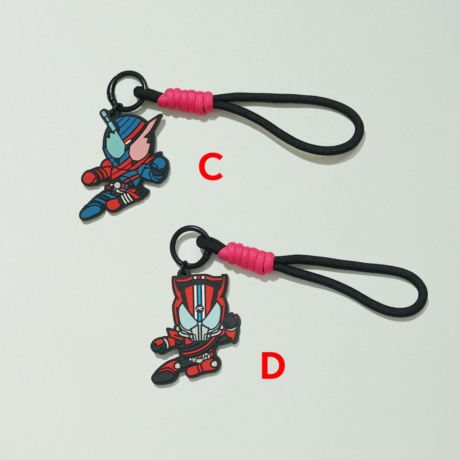 Kamen Rider Gavv Soft Silicone Keychain Fanmade Toku Ace Ukiyo Bag Charm detail image 5