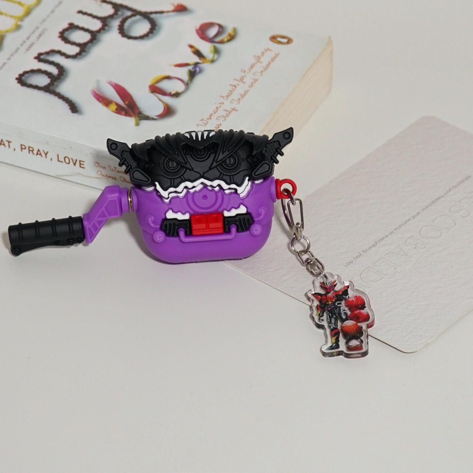 Kamen Rider Inspired Silicone AirPods Case Villain Design Protective Cover for Earphones Fanmade detail image 6