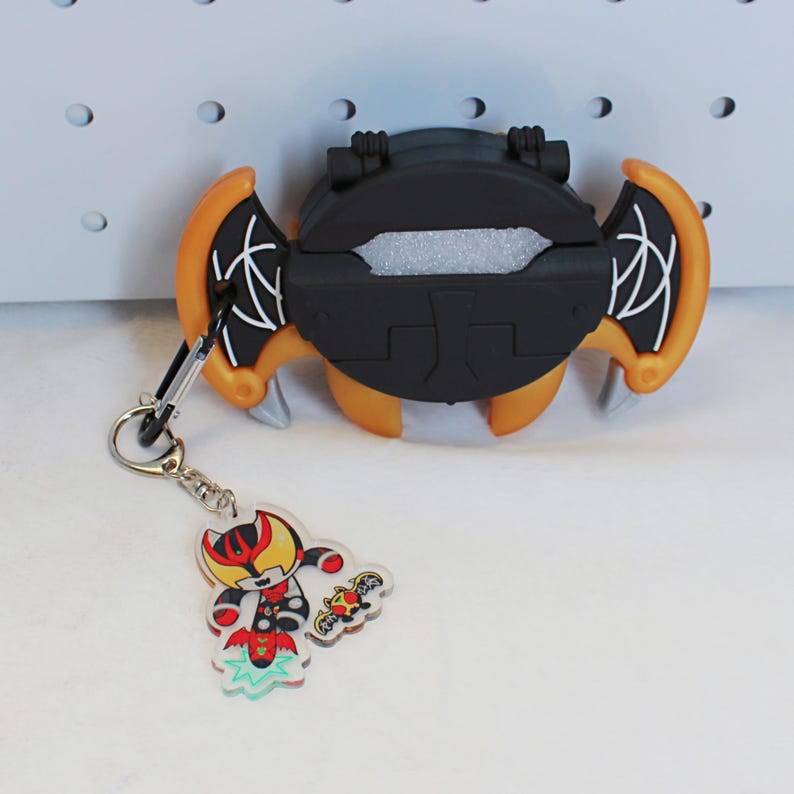 Kamen Rider Kiva Kivat Bat the 3rd AirPods Case Silicone Protective Cover Fanmade Earphones Case detail image 3