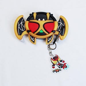Kamen Rider Kiva Kivat Bat the 3rd AirPods Case Silicone Protective Cover Fanmade Earphones Case detail image 5