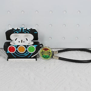 Kamen Rider OOO Belt AirPods Case Silicone Protective Cover with Strap Fanmade Earphones Case detail image 6