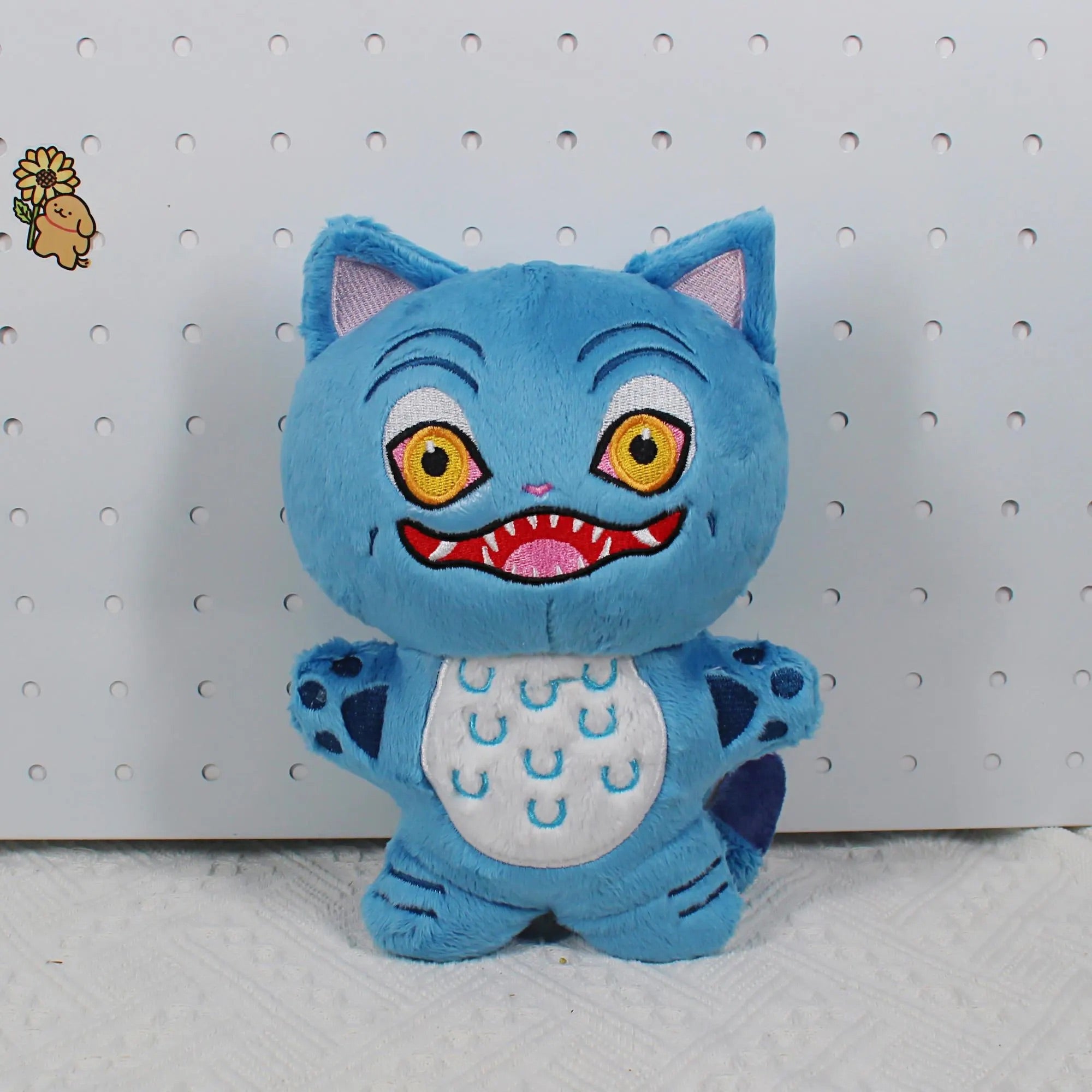 Kpop Demon Hunters Derpy Tiger Plush 9 Inch Fanmade Soft Doll detail image 3