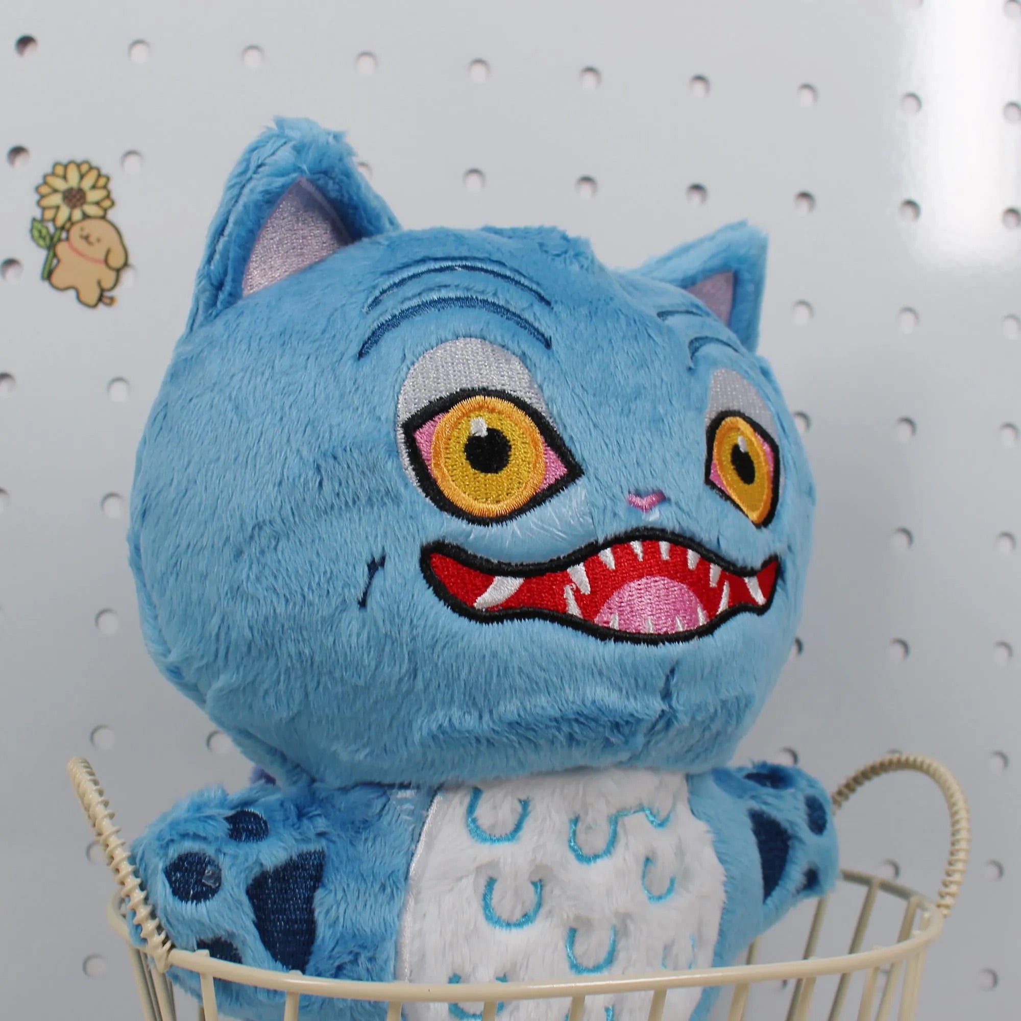 Kpop Demon Hunters Derpy Tiger Plush 9 Inch Fanmade Soft Doll detail image 5
