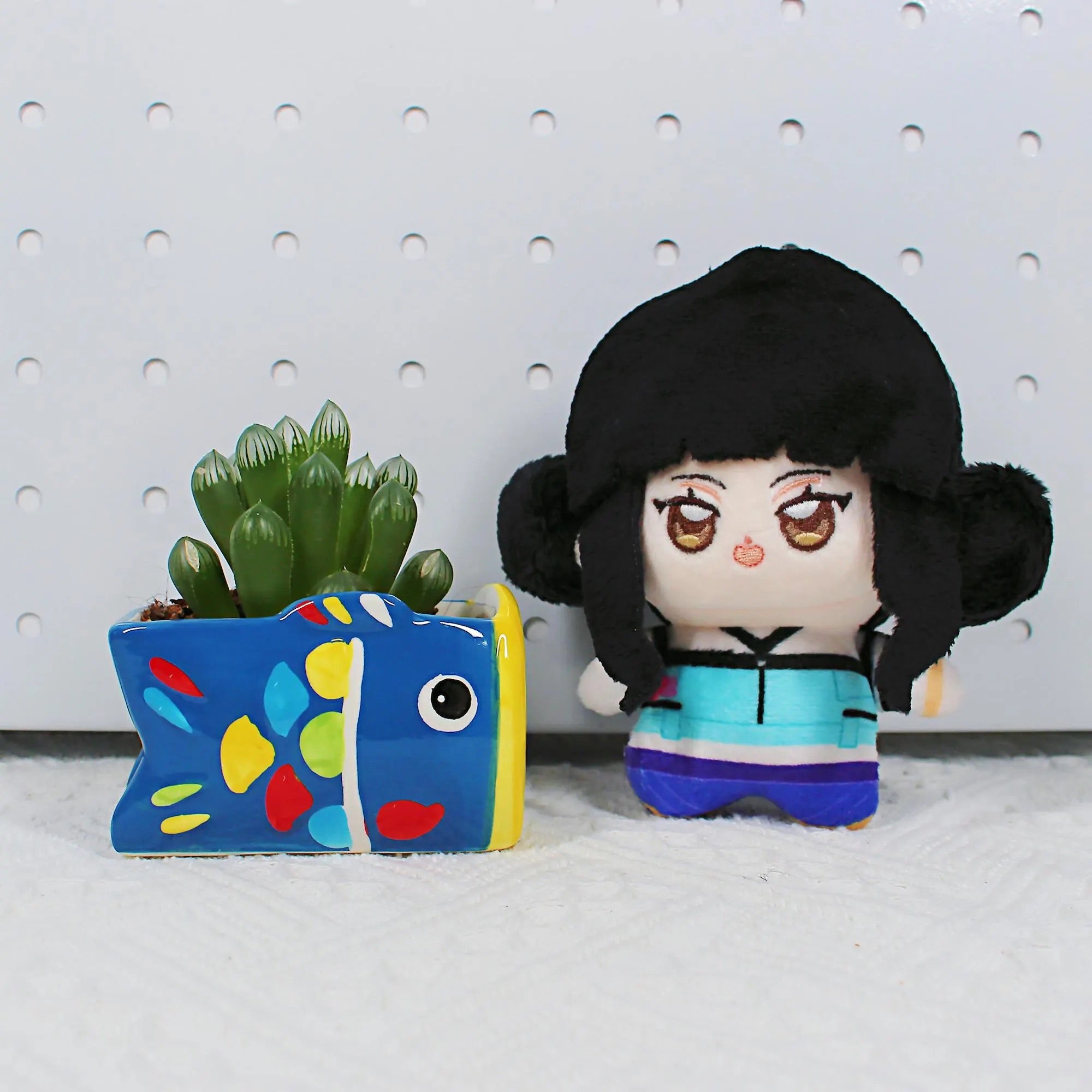 Kpop Demon Hunters Huntrix Plush Set Rumi Mira Zoey Fanmade Soft Dolls detail image 2