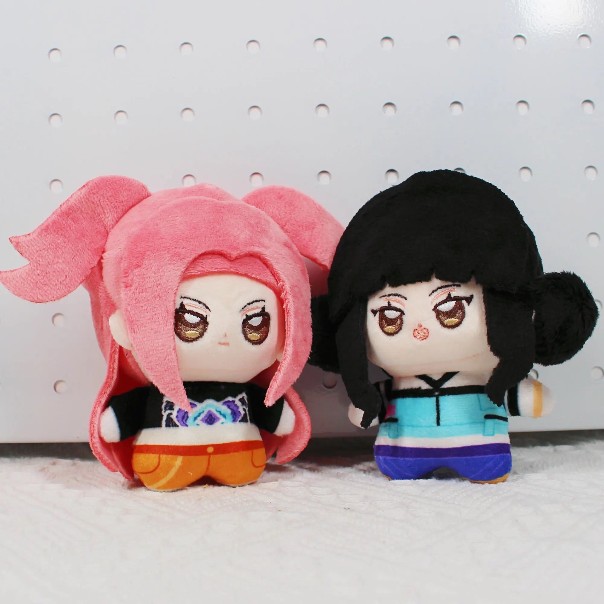 Kpop Demon Hunters Huntrix Plush Set Rumi Mira Zoey Fanmade Soft Dolls detail image 6