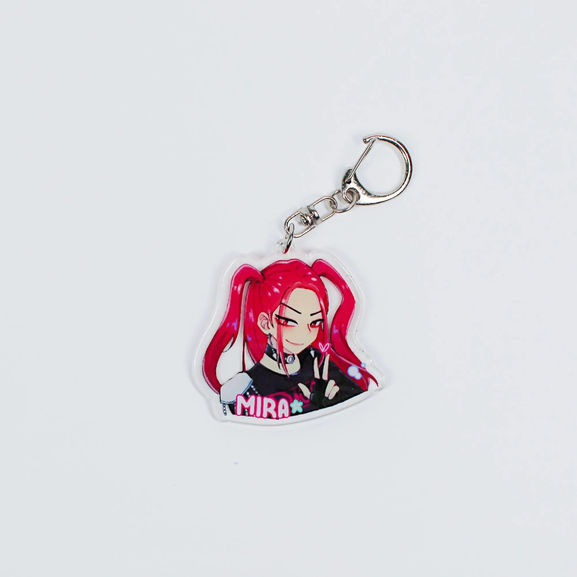 Kpop Demon Hunters Huntrix & Saja Boys Keychain Phone Charm Fanmade Acrylic Set detail image 3