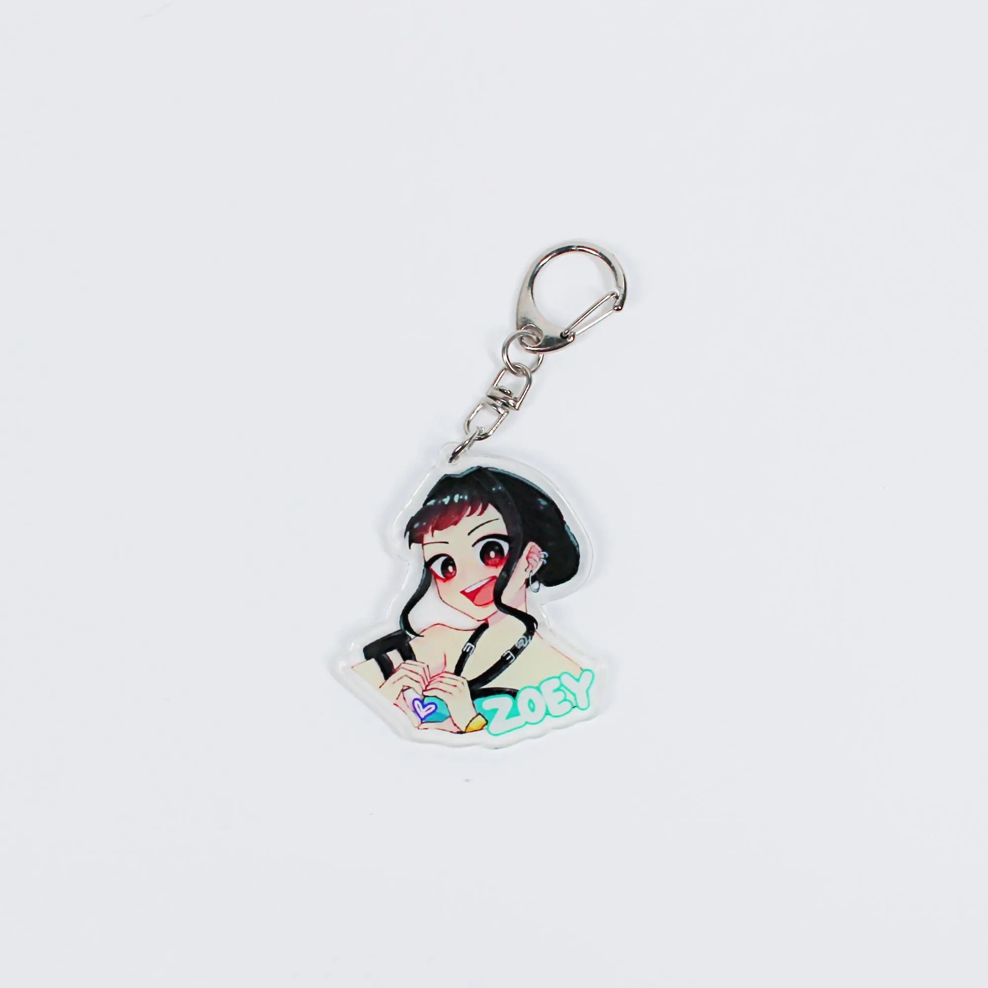 Kpop Demon Hunters Huntrix & Saja Boys Keychain Phone Charm Fanmade Acrylic Set detail image 9