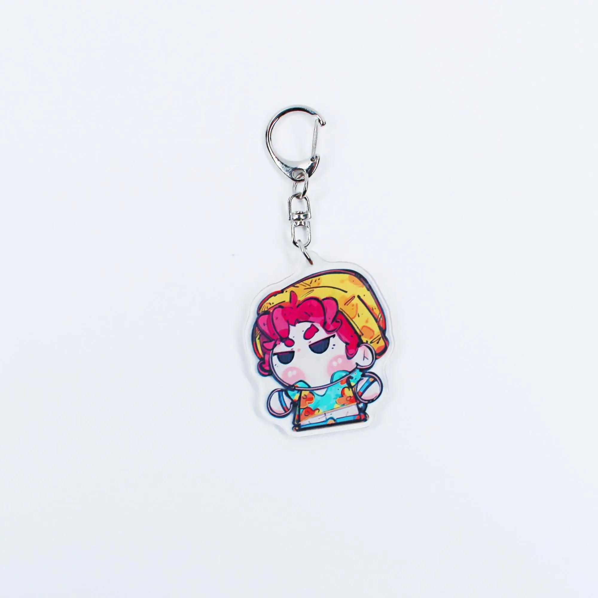 Kpop Demon Hunters Huntrix & Saja Boys Keychain Set Chibi Rumi Mira Zoey Fanmade Charms detail image 3
