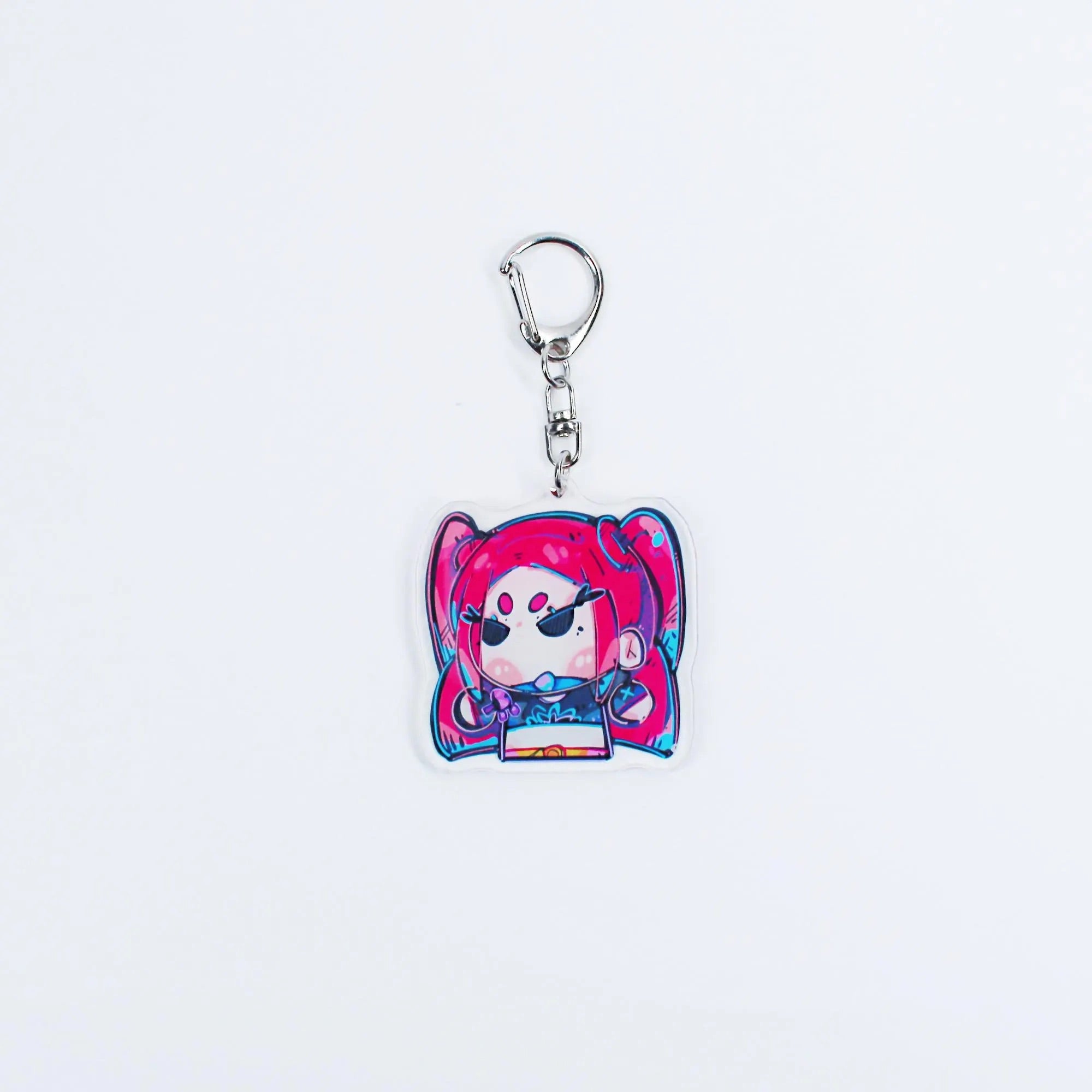 Kpop Demon Hunters Huntrix & Saja Boys Keychain Set Chibi Rumi Mira Zoey Fanmade Charms detail image 4