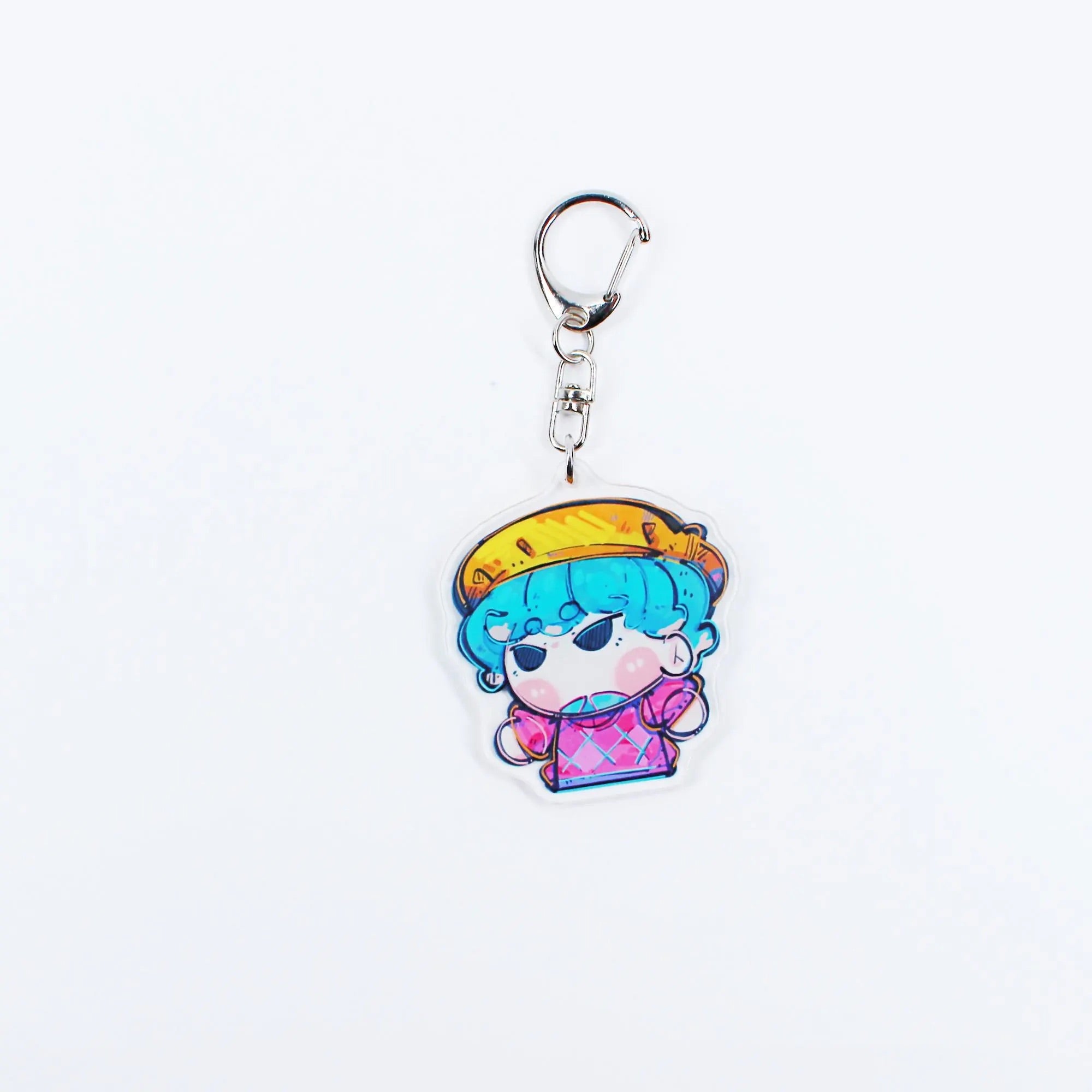 Kpop Demon Hunters Huntrix & Saja Boys Keychain Set Chibi Rumi Mira Zoey Fanmade Charms detail image 5