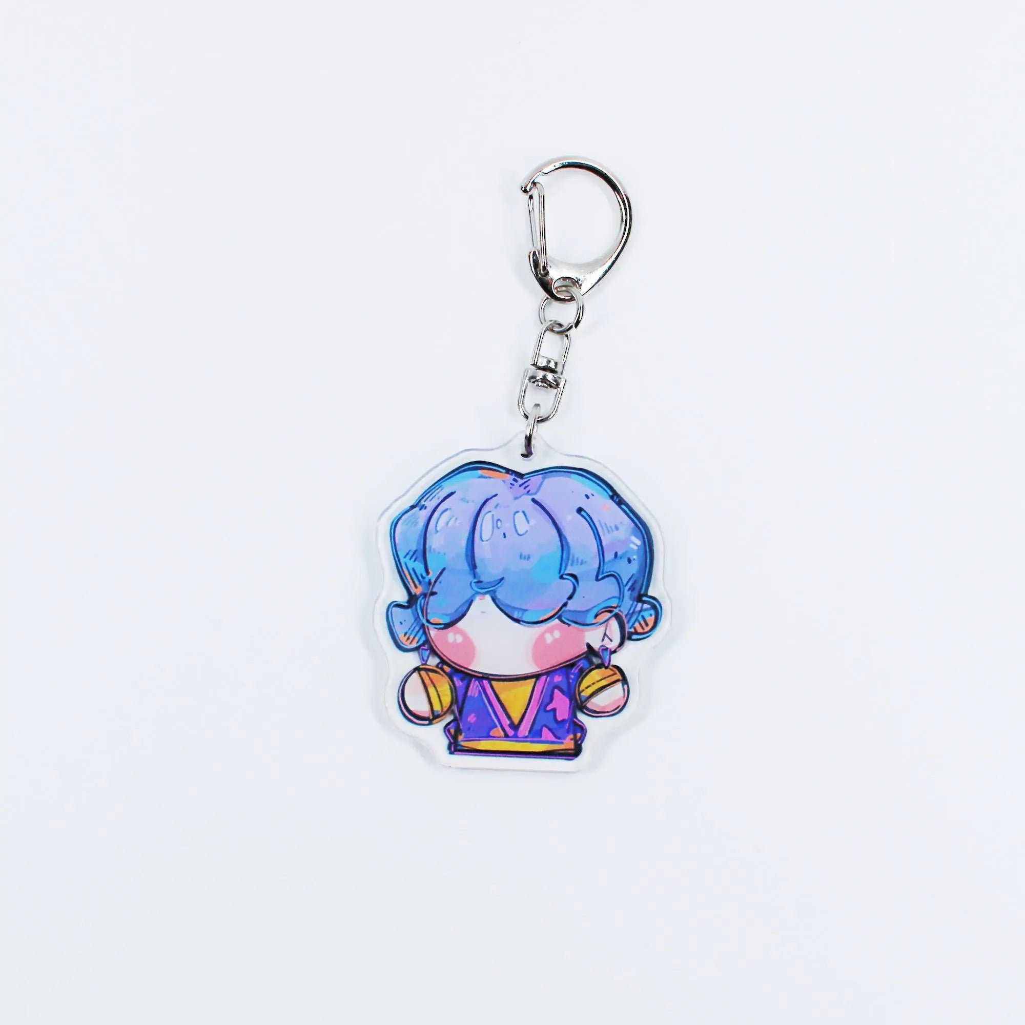 Kpop Demon Hunters Huntrix & Saja Boys Keychain Set Chibi Rumi Mira Zoey Fanmade Charms detail image 7