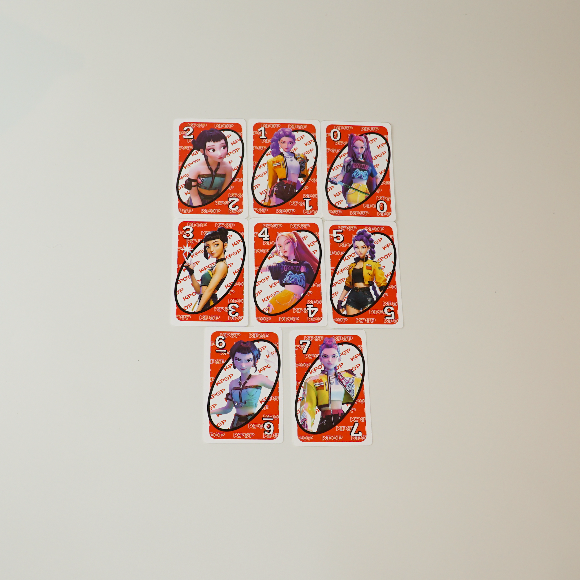 Kpop Demon Hunters Inspired UNO Card Game Fanmade Party Game for Fans detail image 6
