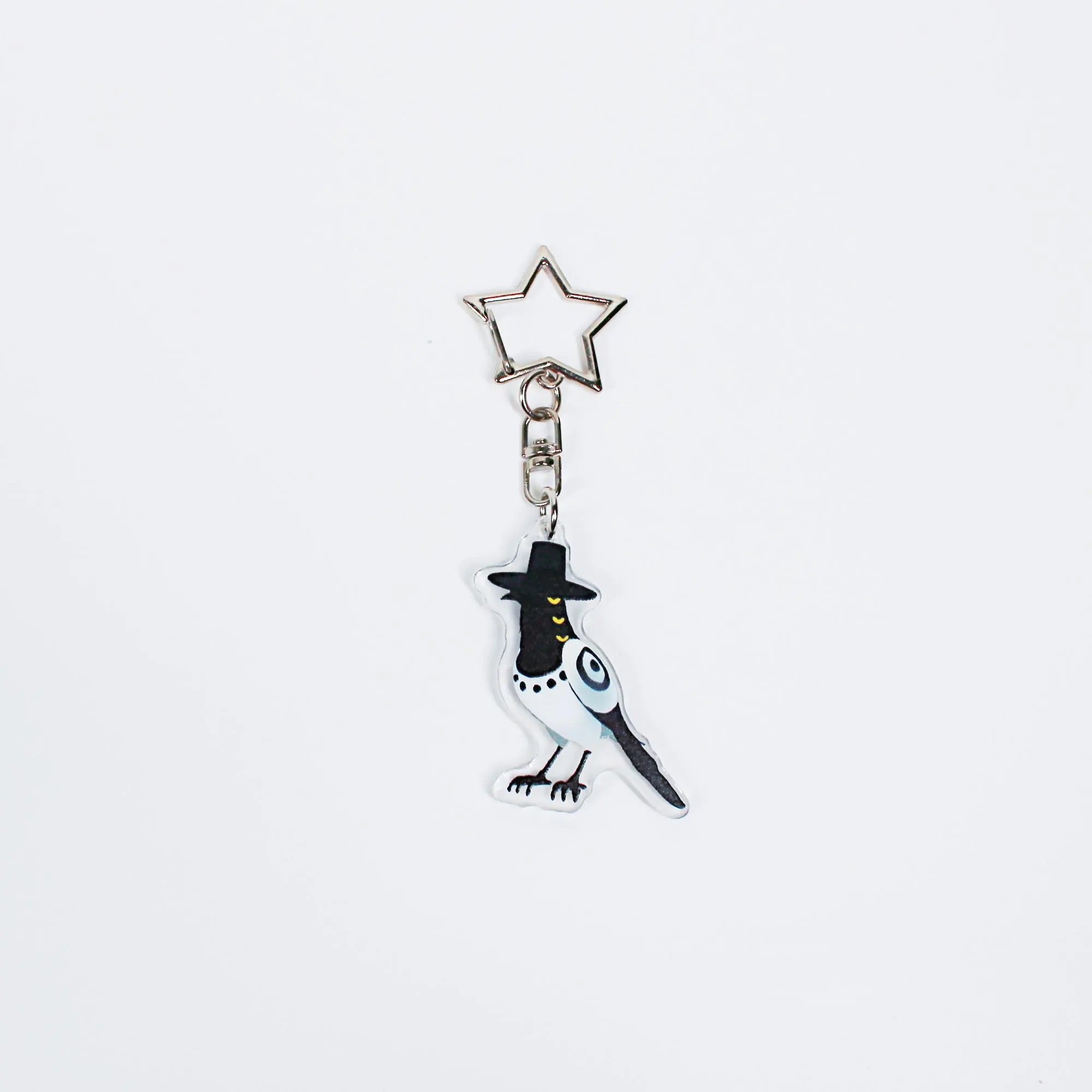 Kpop Demon Hunters Tiger & Crow Acrylic Keychain Fanmade Bag Charm detail image 3