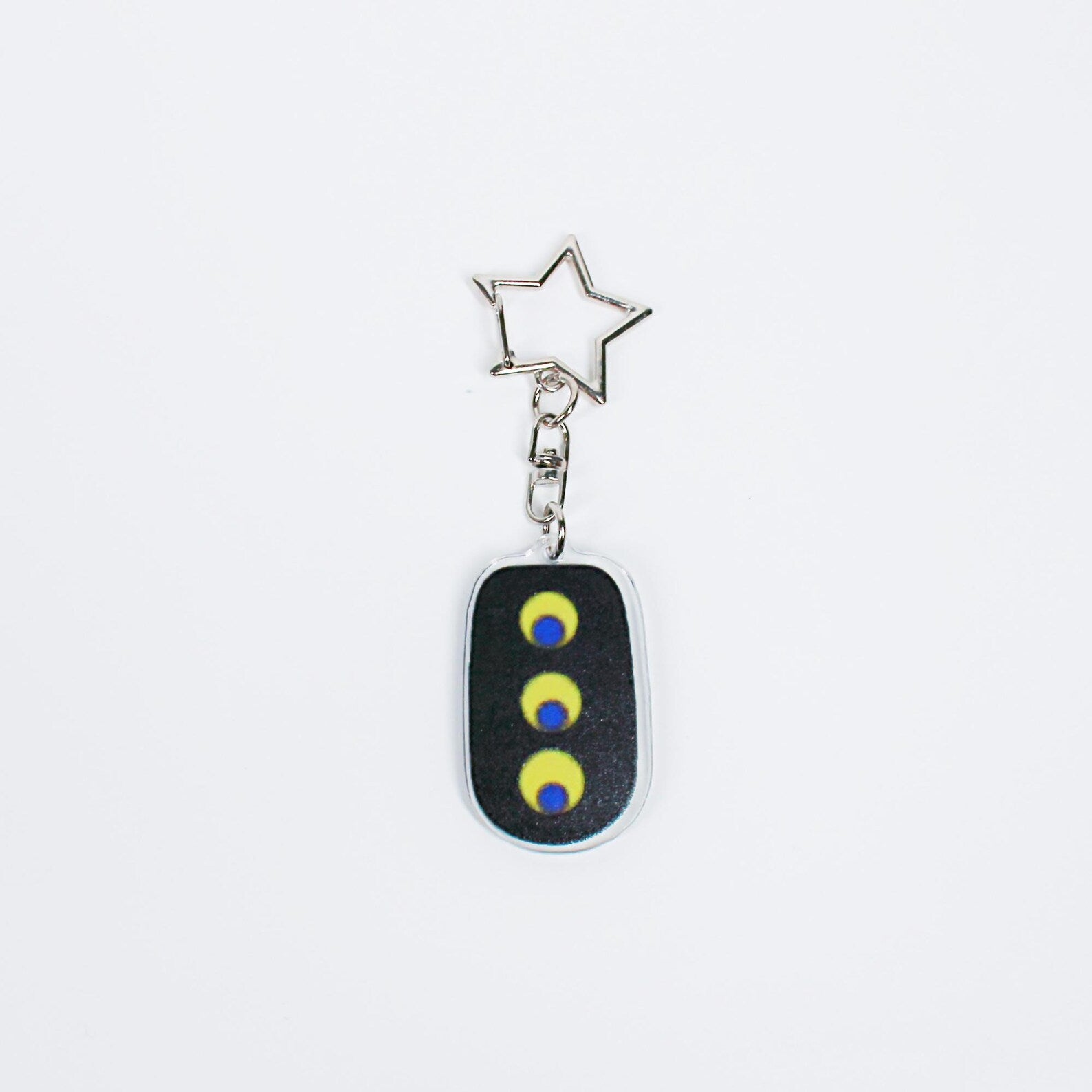 Kpop Demon Hunters Tiger & Crow Keychain Derpy Sussie Samjoko Acrylic Charm Fanmade Gift detail image 7