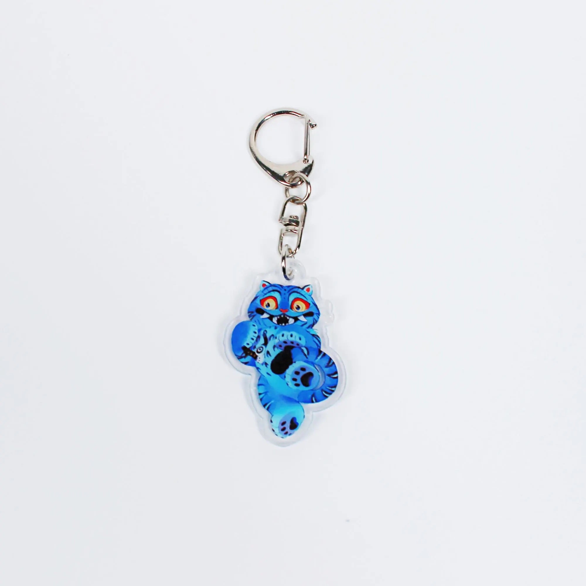 Kpop Demon Hunters Tiger Keychain 4-Pack Fanmade Acrylic Bag Charm Set detail image 6