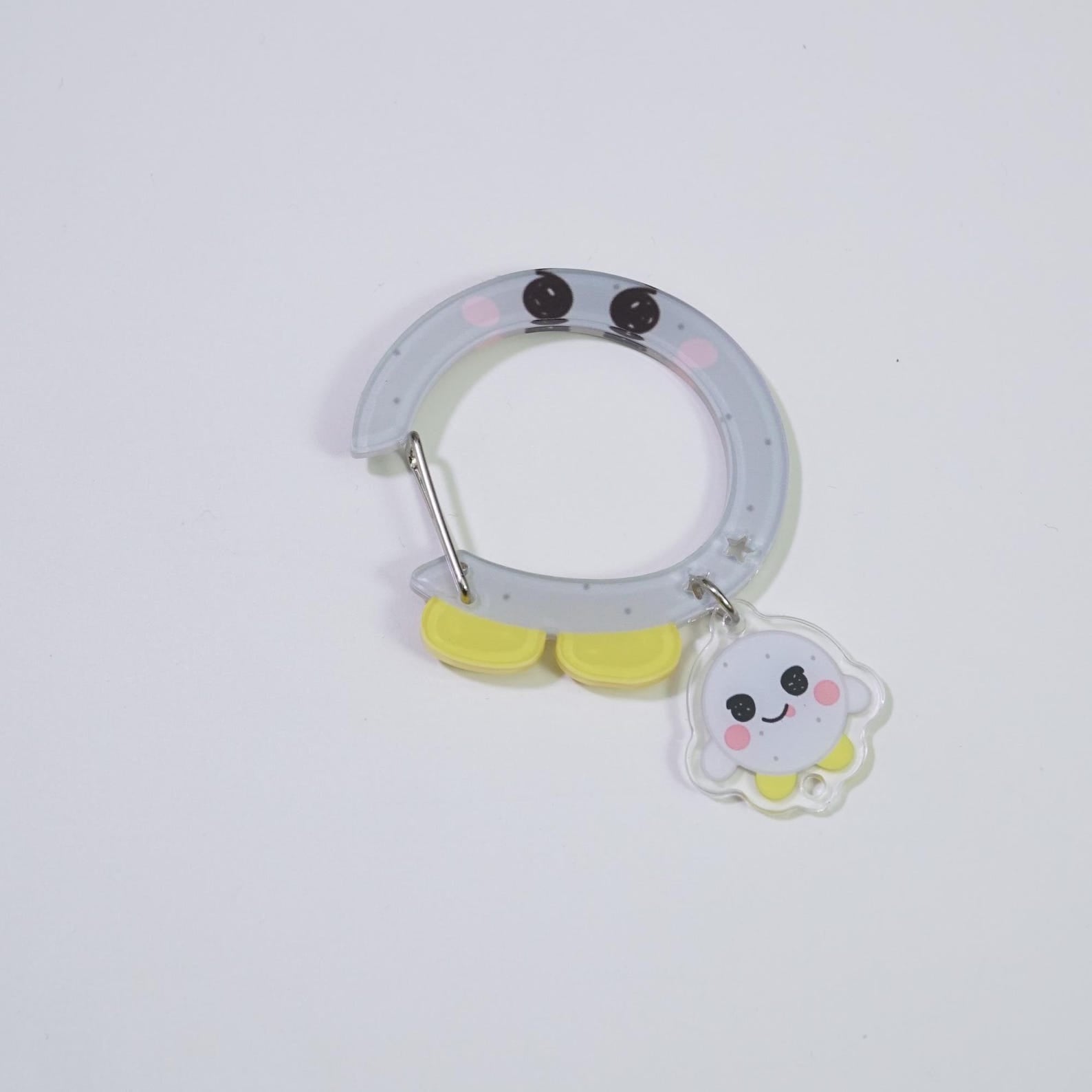 Kpop RIIZE We Little RIIZE Mascot Acrylic Spring Keyring Carabiner Clip Fanmade Bag Accessory Utility Charm BRIIZE Gift detail image 4