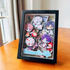 Love and Deepspace 3D Paper Art Frame Xavier Zayne Rafayel Sylus Caleb Handmade Layered Display Fanmade LADS Gift