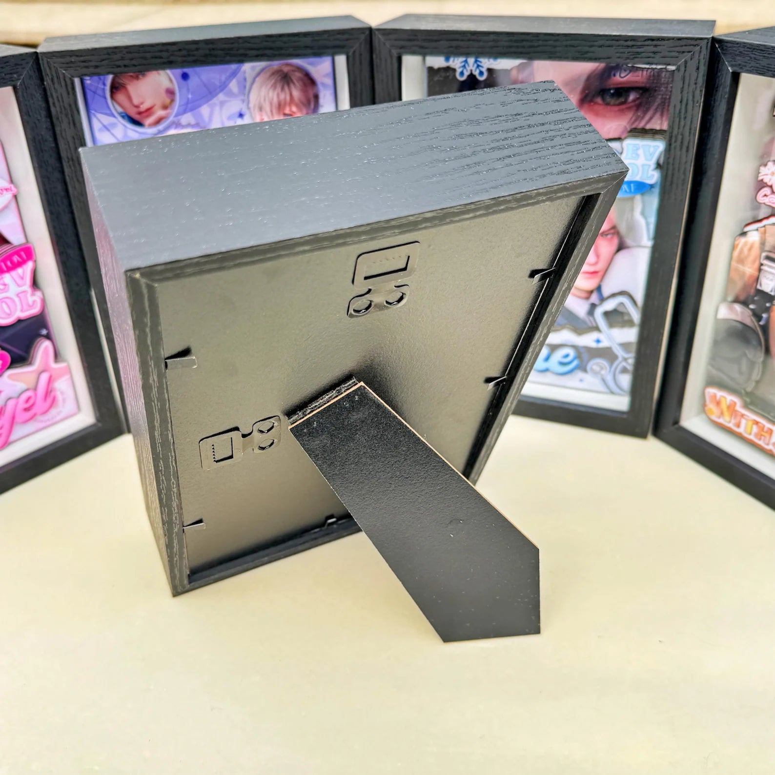 Love and Deepspace 3D Paper Art Frame Xavier Zayne Rafayel Sylus Caleb Handmade Layered Display Fanmade LADS Gift detail image 8