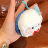 Love and Deepspace Animal Plush Mini Coin Purse Xavier Zayne Rafayel Sylus Caleb Handmade Cute Zipper Pouch Fanmade Gift