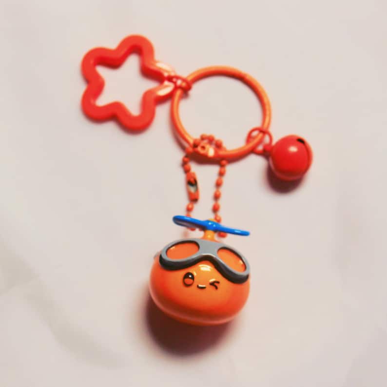 Love and Deepspace Blobbu Keychain Set Hand Painted Xavier Zayne Rafayel Sylus Caleb LADS Acrylic Charm Fanmade Gift detail image 4