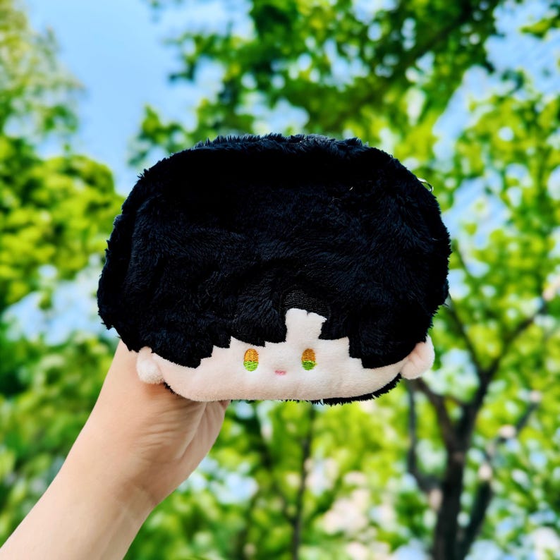 Love and Deepspace Plush Keychain Xavier or Zayne Soft Plush Bag Charm LADS Fanmade Cute Character Keyring Gift detail image 3