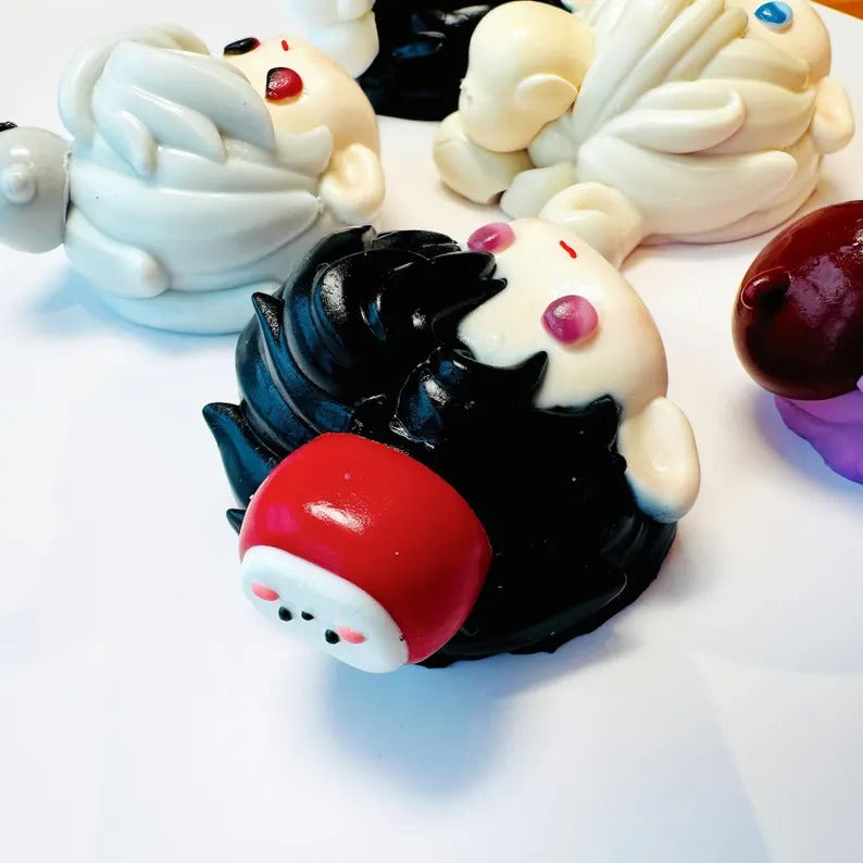 Love and Deepspace Squeeze Toys Xavier Zayne Rafayel Sylus Caleb Silicone Stress Relief Squishy Toys Otome Game Fanmade Gift Set detail image 10