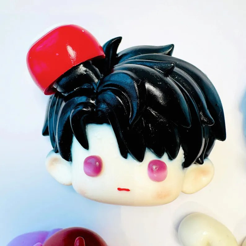 Love and Deepspace Squeeze Toys Xavier Zayne Rafayel Sylus Caleb Silicone Stress Relief Squishy Toys Otome Game Fanmade Gift Set