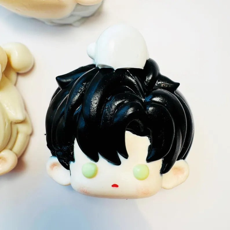 Love and Deepspace Squeeze Toys Xavier Zayne Rafayel Sylus Caleb Silicone Stress Relief Squishy Toys Otome Game Fanmade Gift Set detail image 8