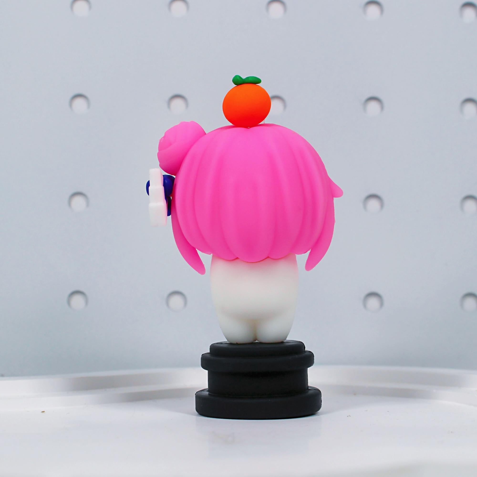 NIKKE: The Goddess of Victory Cute Doro Meme Figurine on Trophy Desk Figure Funny Orange Accessory Fanmade Game Collectible Gift detail image 3