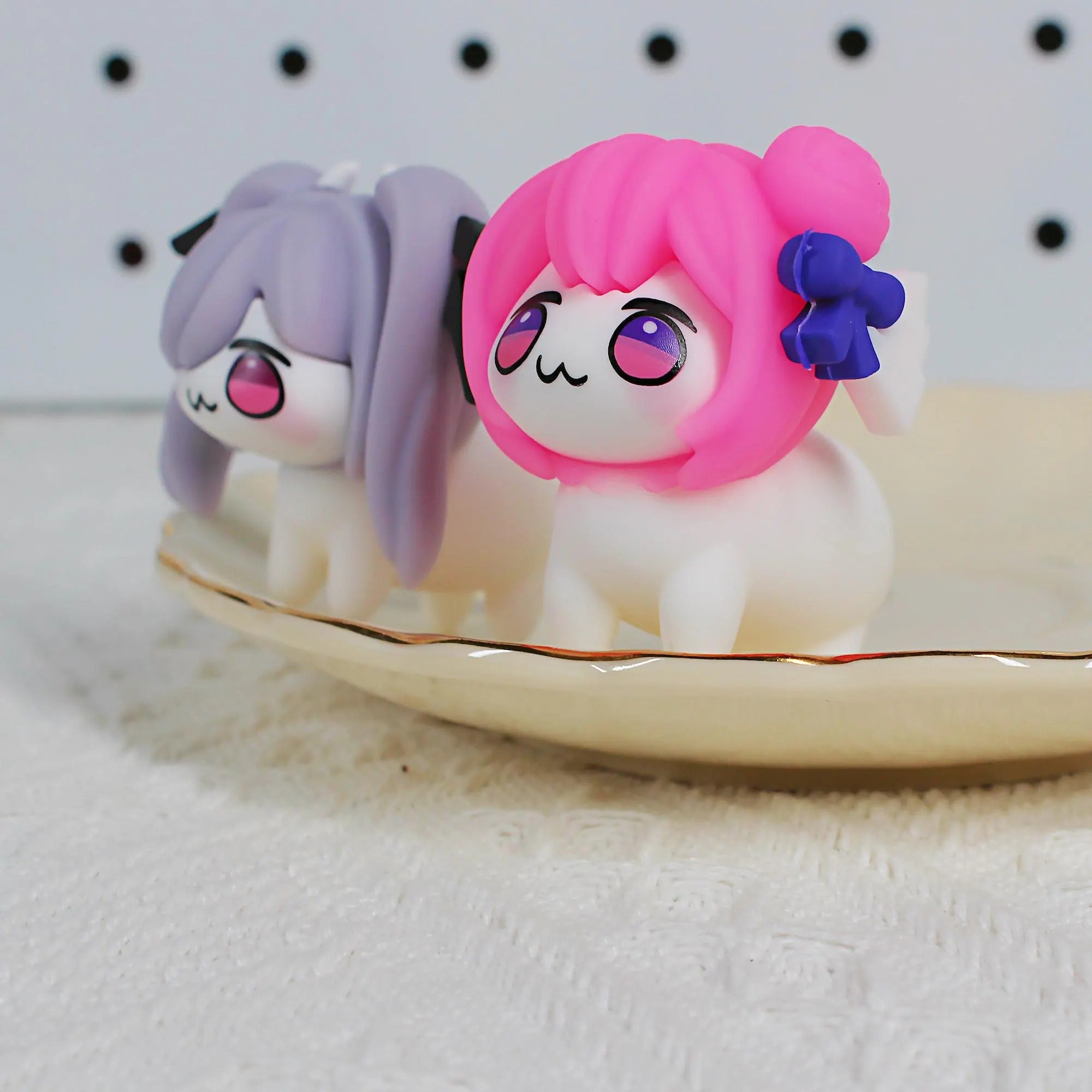 NIKKE The Goddess of Victory DORO Dorothy Desk Decoration Meme Toy Mini Figurine Funny Gamer Collectible Fanmade Desk Ornament Gift detail image 4
