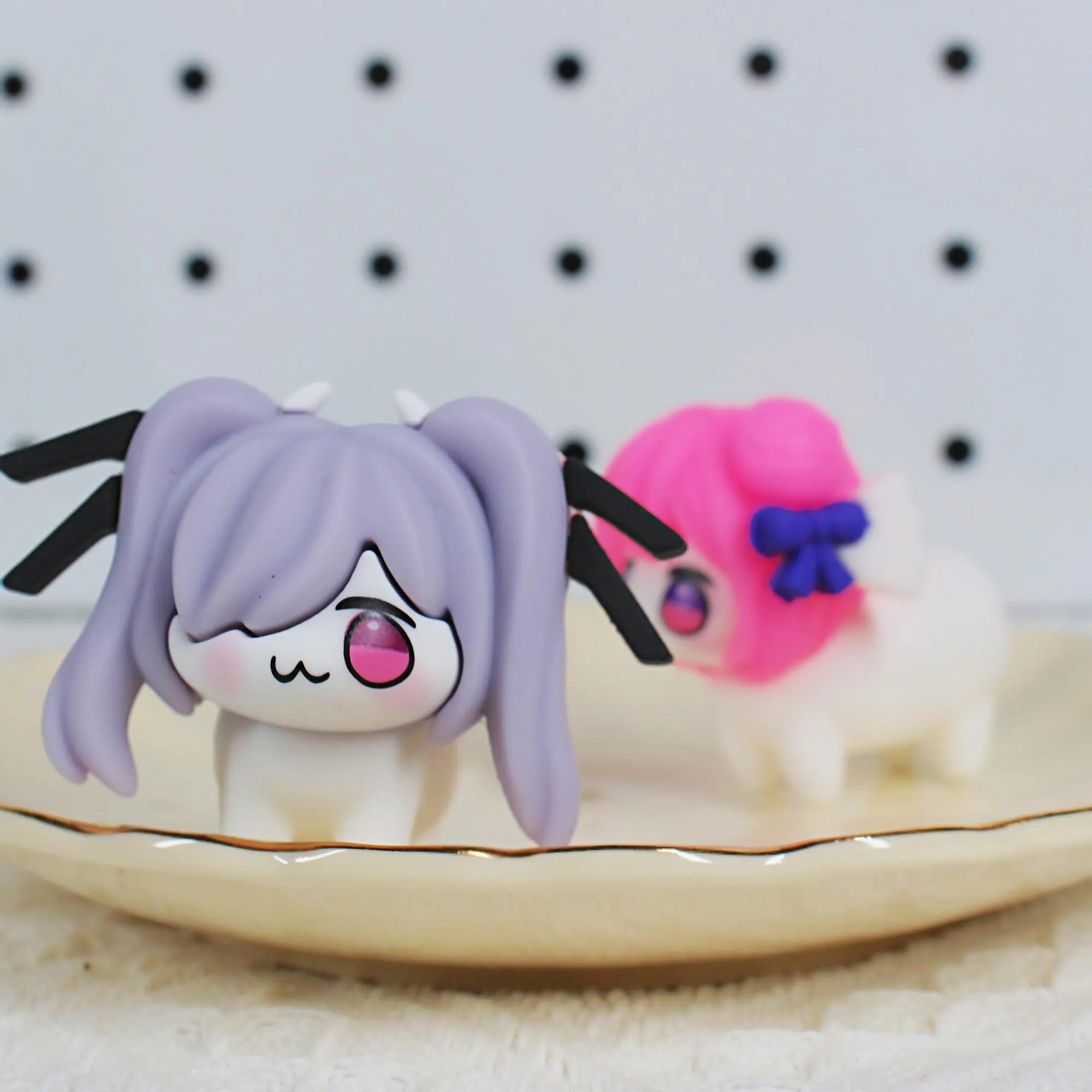 NIKKE The Goddess of Victory DORO Dorothy Desk Decoration Meme Toy Mini Figurine Funny Gamer Collectible Fanmade Desk Ornament Gift detail image 5