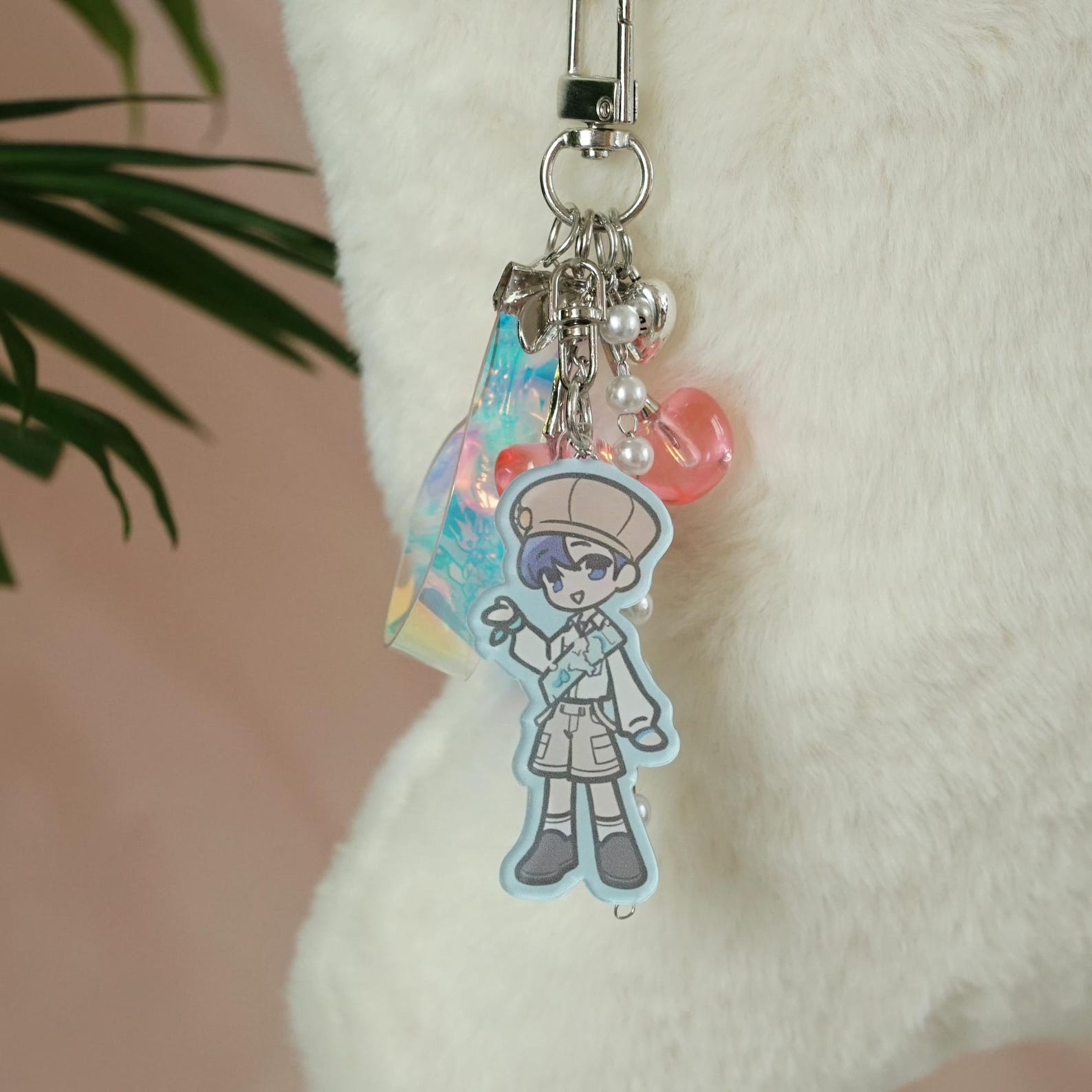 PLAVE 2026 Season’s Greetings Acrylic Keychain Set Fanmade Kpop Merch Double-Sided Holographic Bag Charm Gift PLLI detail image 3