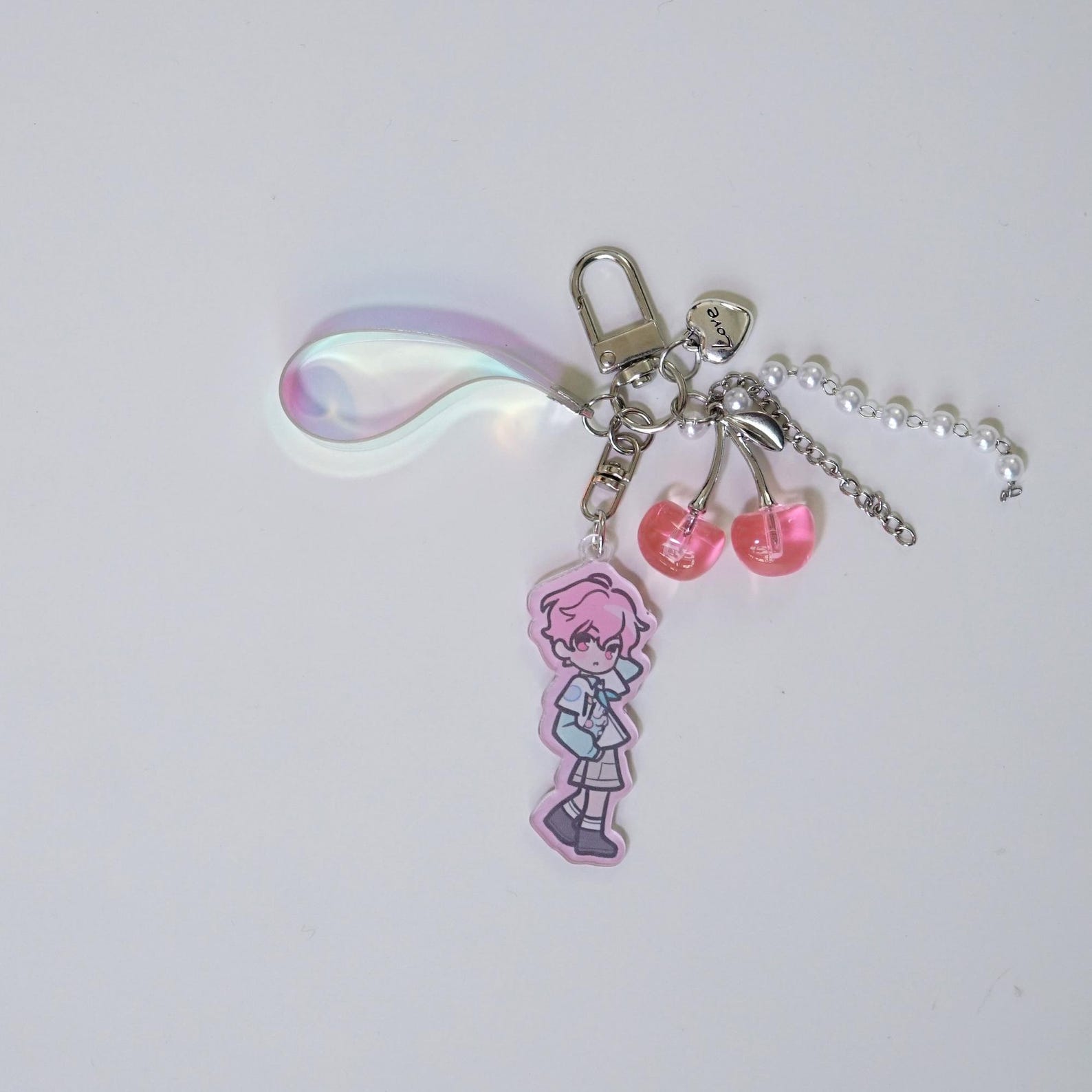 PLAVE 2026 Season’s Greetings Acrylic Keychain Set Fanmade Kpop Merch Double-Sided Holographic Bag Charm Gift PLLI detail image 5