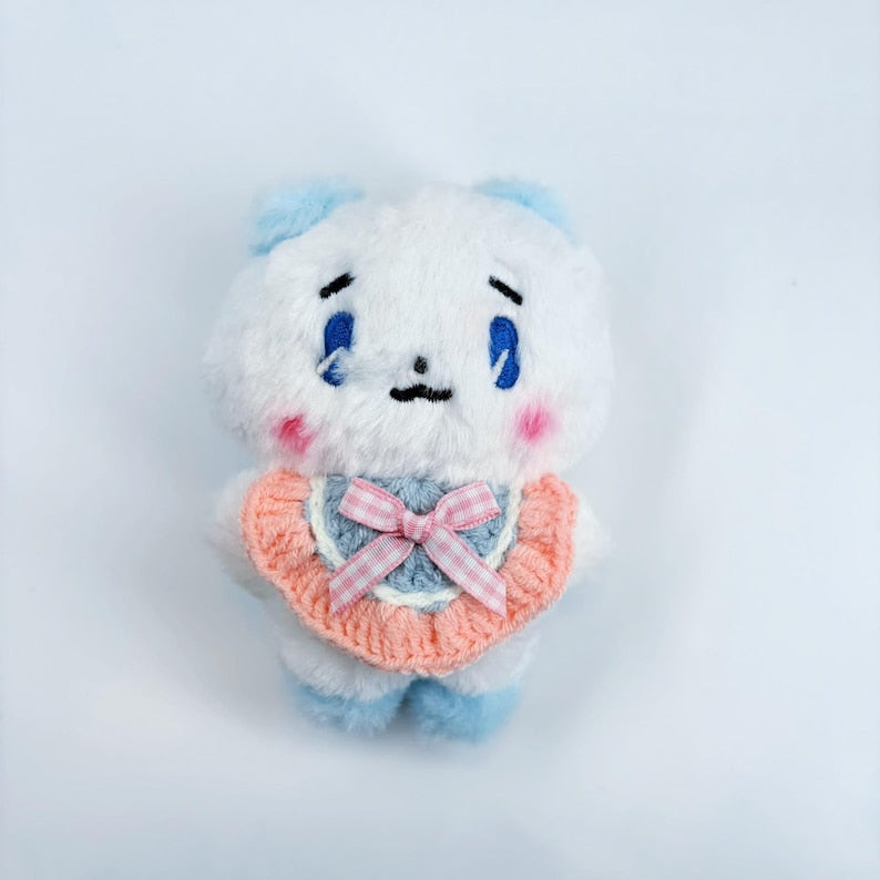 PLAVE MMMM Plush Charm Keychain Set Fanmade Kpop Merch for PLLI