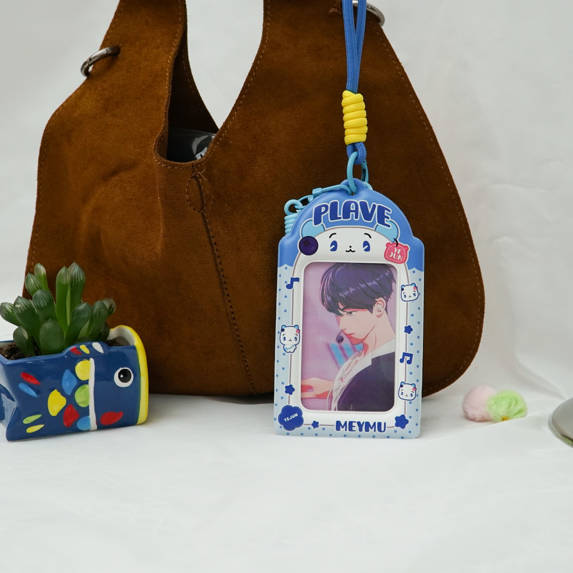 PLAVE Member PVC Card Holder Set Eunho Bamby Hamin Noah Yejun Fanmade Kpop ID Case Soft Protective Badge Holder Gift PLLI Merch detail image 4