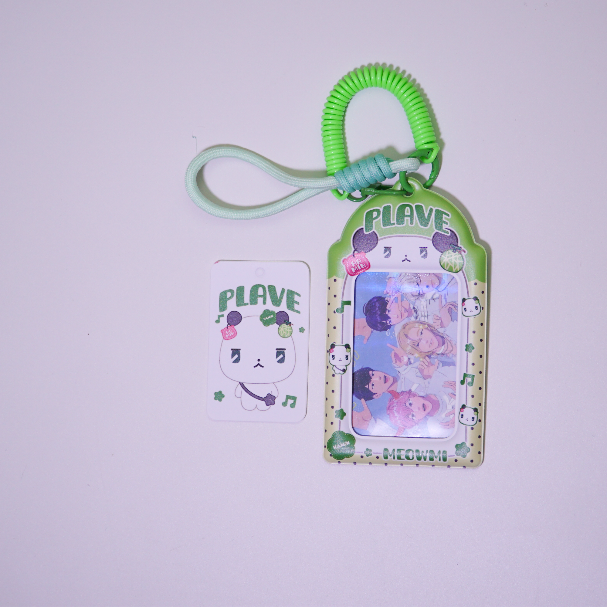 PLAVE Member PVC Card Holder Set Eunho Bamby Hamin Noah Yejun Fanmade Kpop ID Case Soft Protective Badge Holder Gift PLLI Merch detail image 5