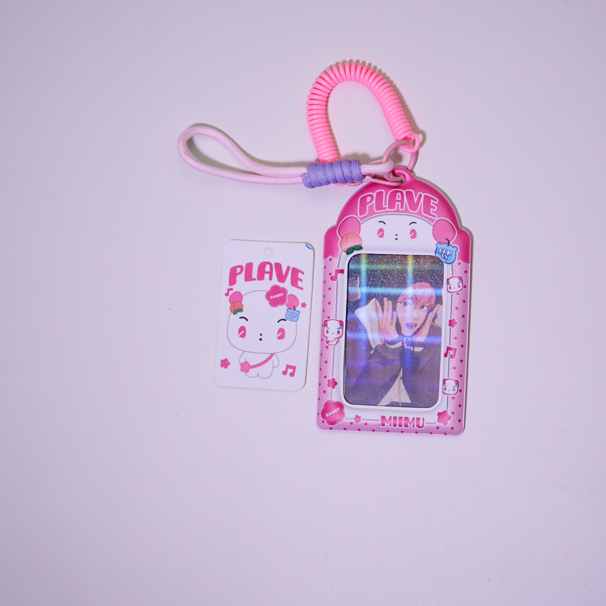 PLAVE Member PVC Card Holder Set Eunho Bamby Hamin Noah Yejun Fanmade Kpop ID Case Soft Protective Badge Holder Gift PLLI Merch detail image 7