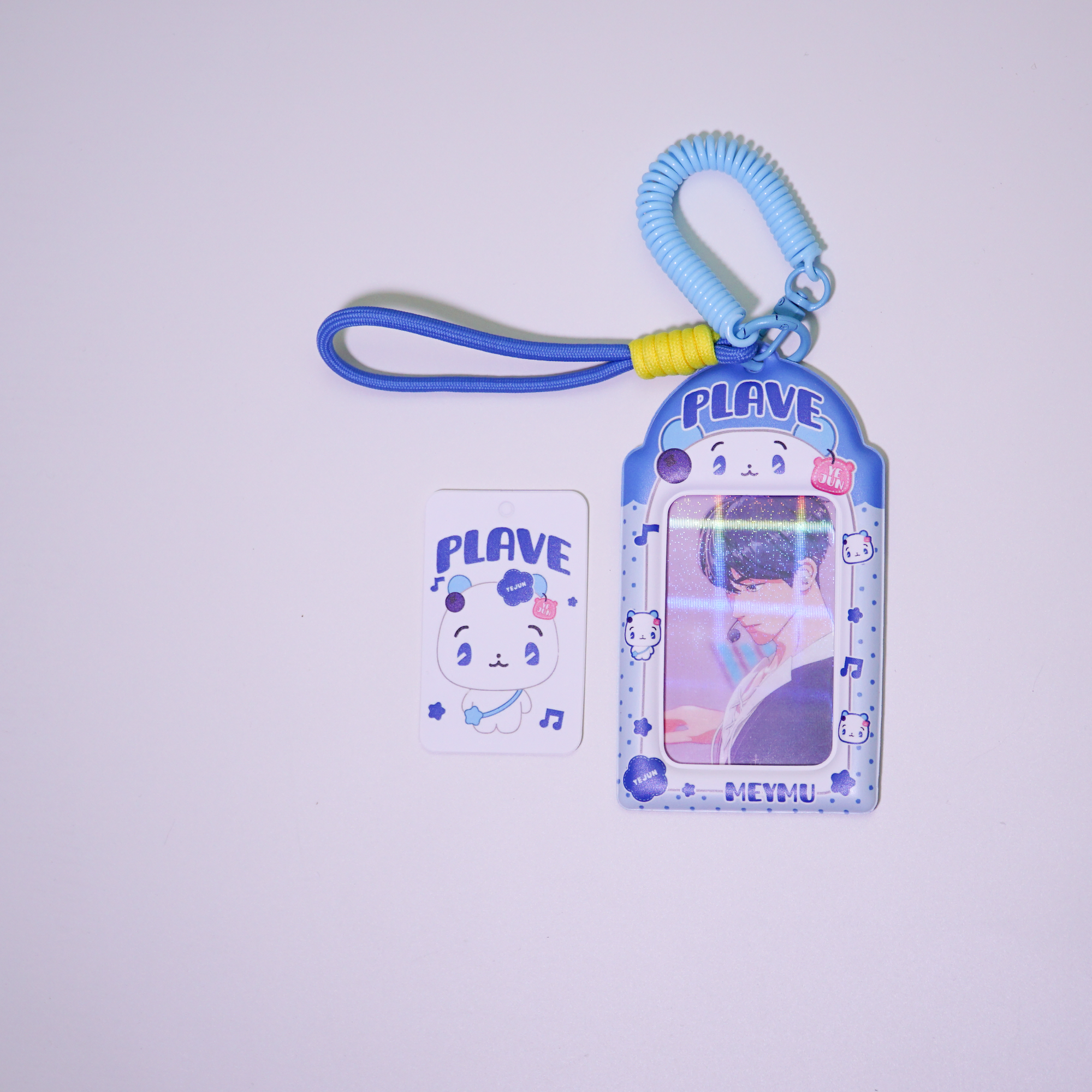 PLAVE Member PVC Card Holder Set Eunho Bamby Hamin Noah Yejun Fanmade Kpop ID Case Soft Protective Badge Holder Gift PLLI Merch detail image 8