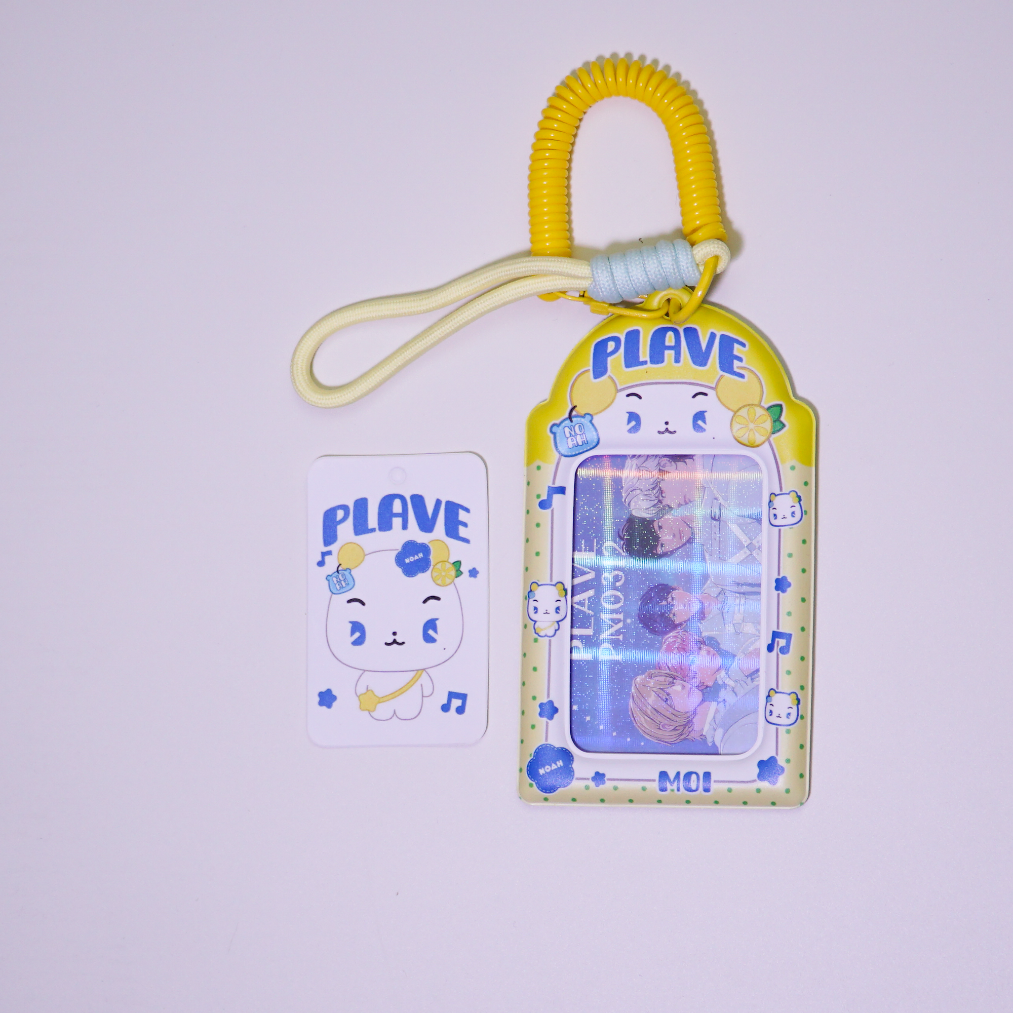 PLAVE Member PVC Card Holder Set Eunho Bamby Hamin Noah Yejun Fanmade Kpop ID Case Soft Protective Badge Holder Gift PLLI Merch detail image 1