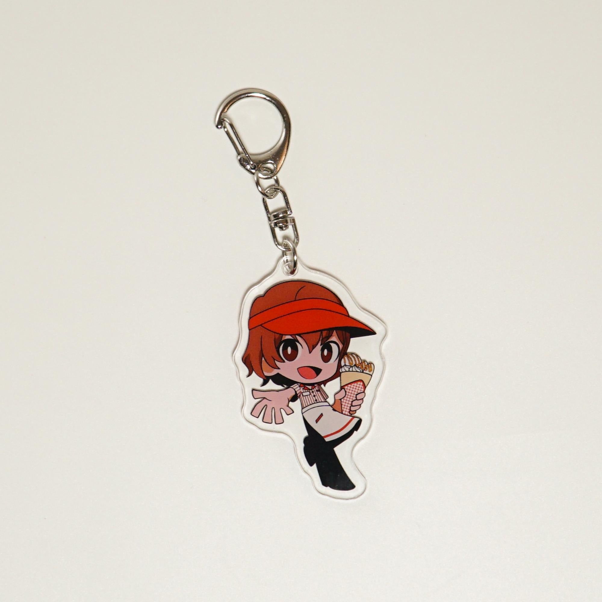 Persona 5 Acrylic Keychain Set Fan Art Crepe Theme Joker Crow Skull Charms Phantom Thieves detail image 12