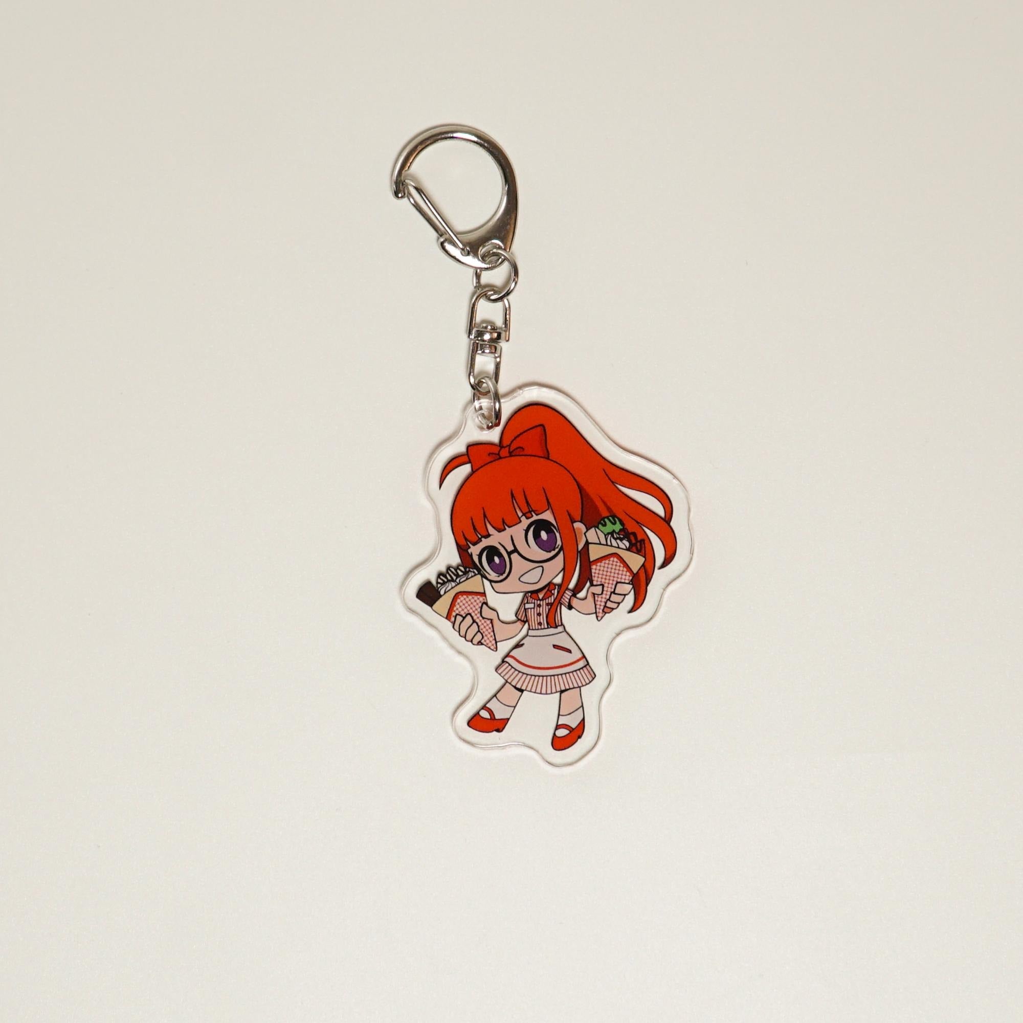 Persona 5 Acrylic Keychain Set Fan Art Crepe Theme Joker Crow Skull Charms Phantom Thieves detail image 8