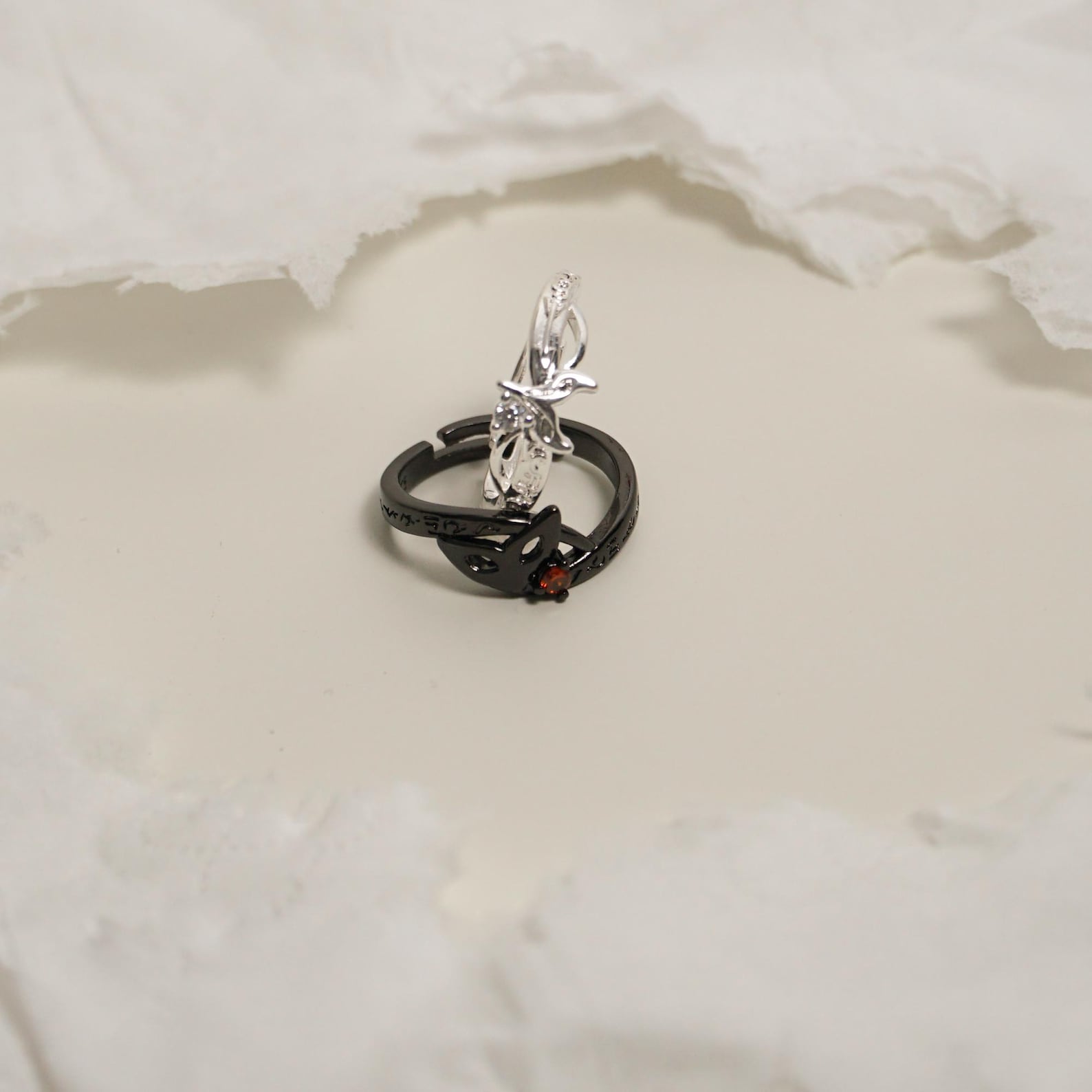 Persona 5 Adjustable Rings Joker Crow Fanmade Phantom Thieves Jewelry Gift P5 detail image 4